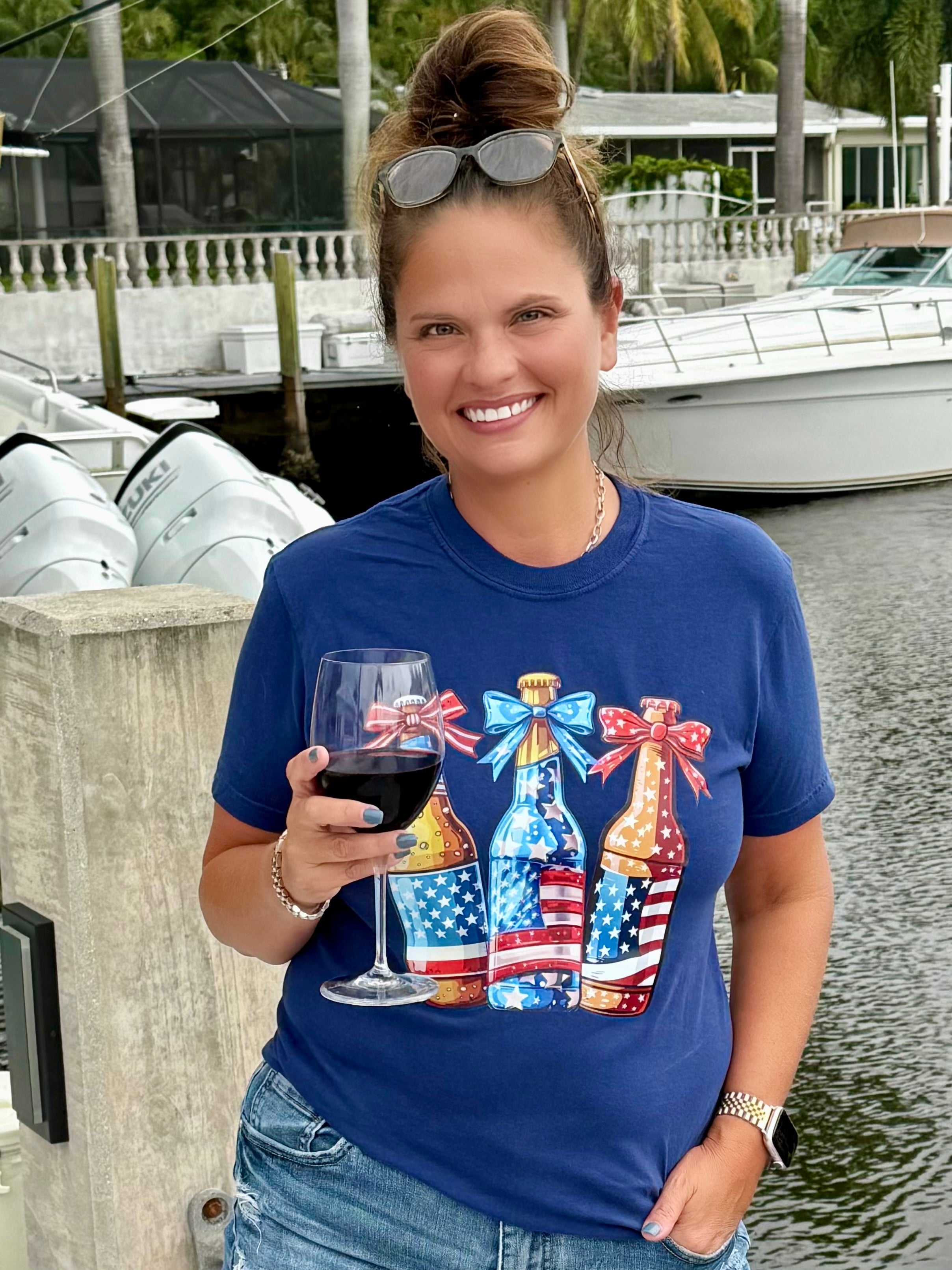 Bows & Brews Tee - BFF Here