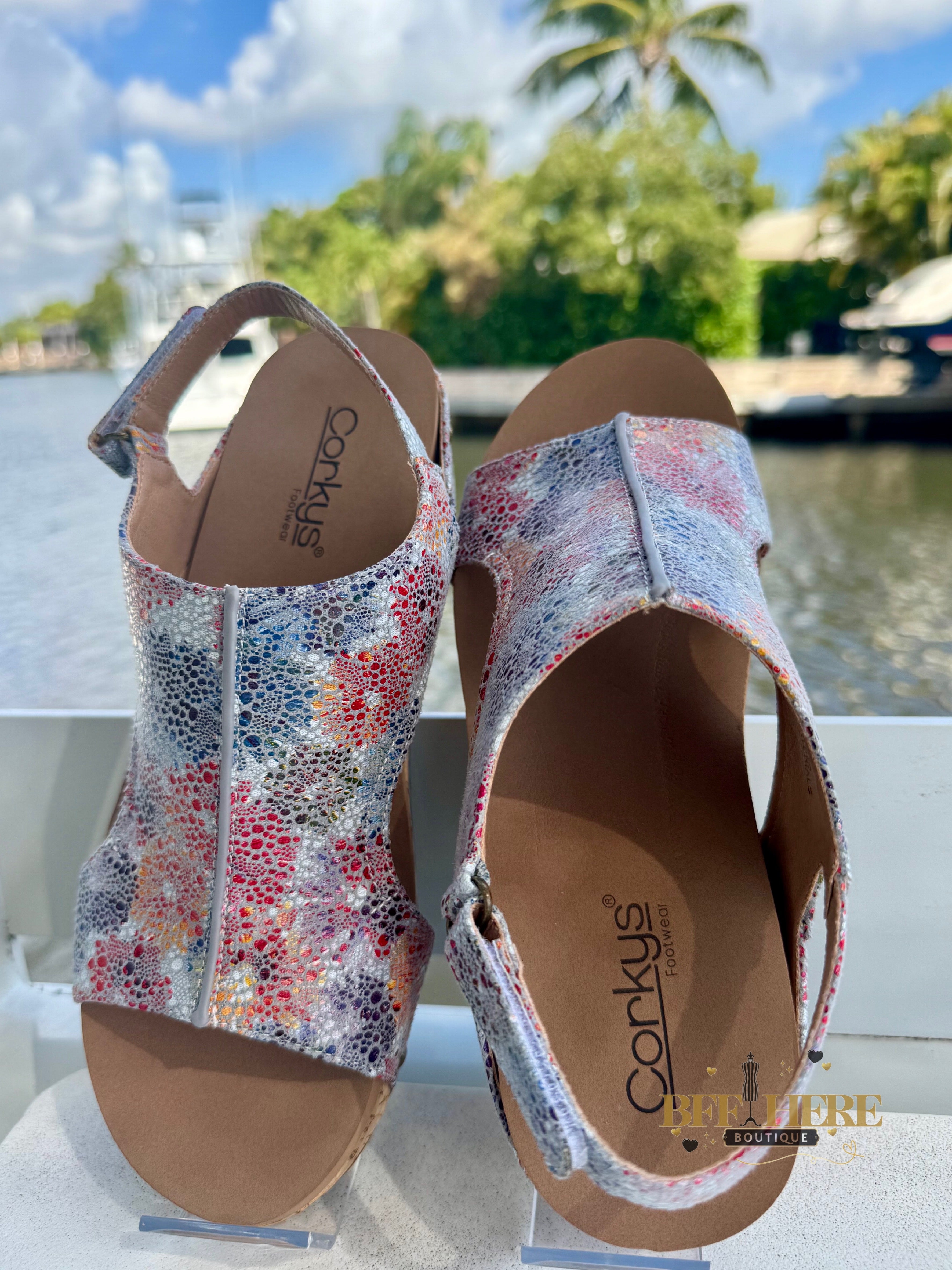 Volta II — Bright Multi Washed Floral by Corkys - BFF Here