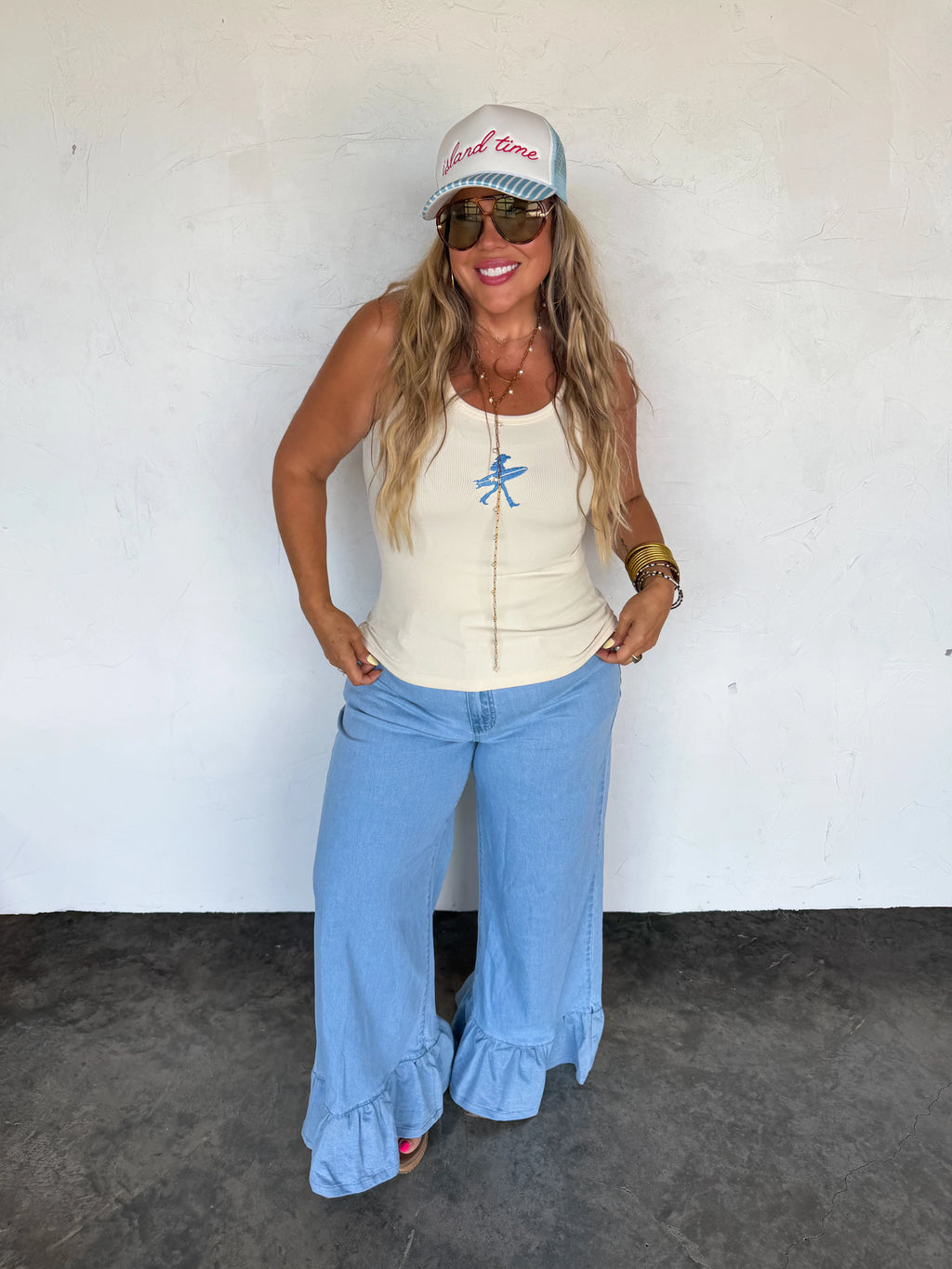 PREORDER: Callie Ruffle Jeans  by Blakeley (ETA: July) - BFF Here
