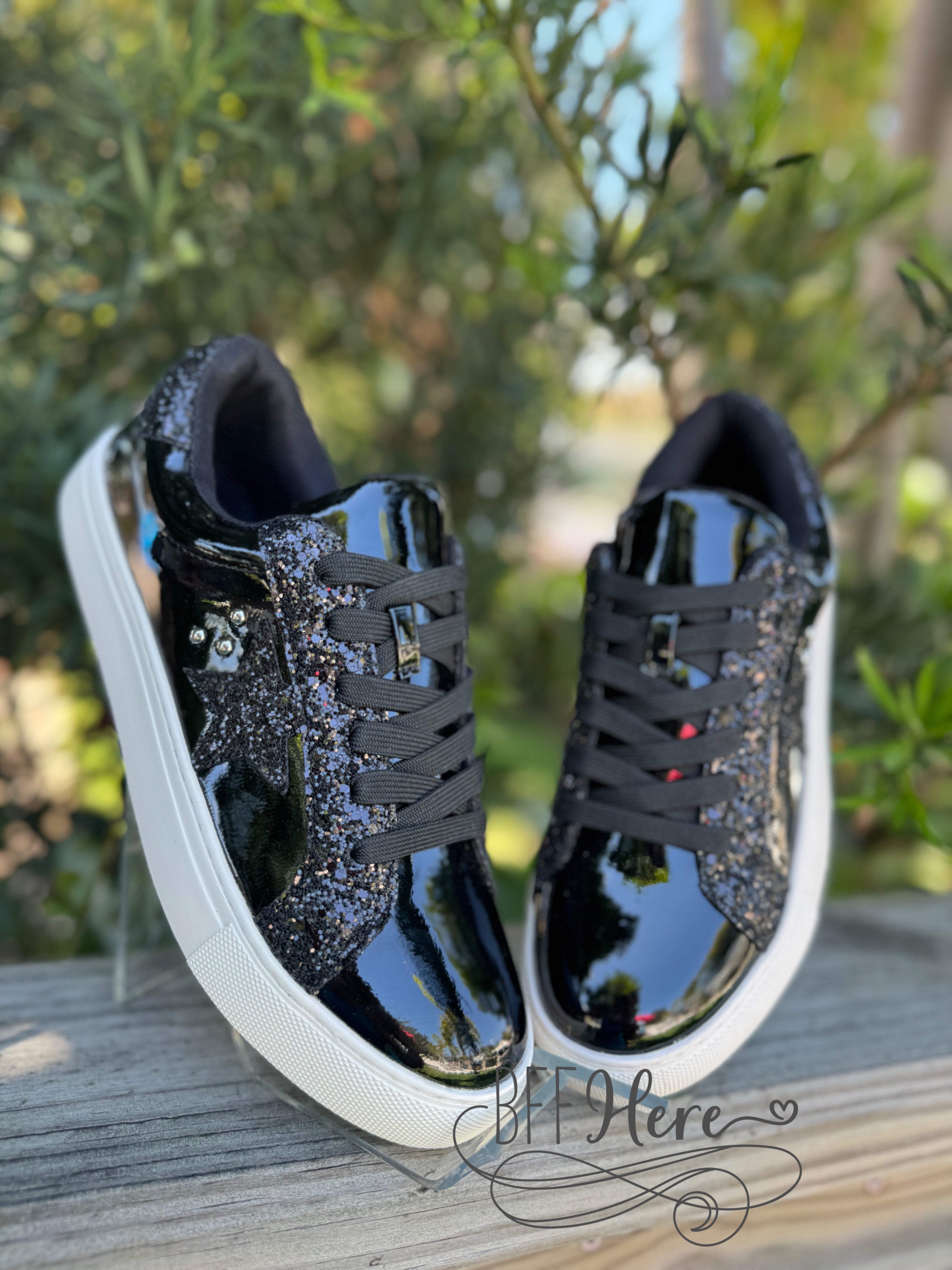 Supernova - Black Patent by Corkys - BFF Here