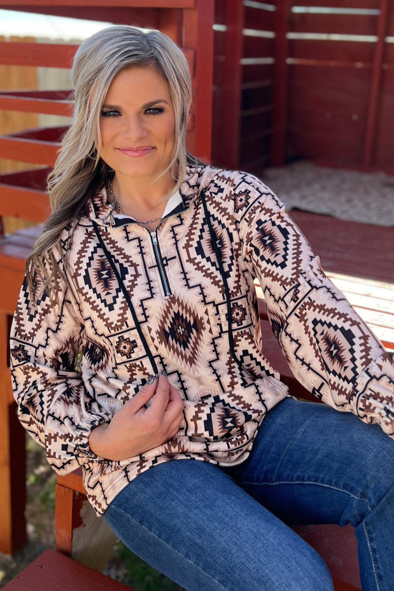 Desert Sands Oversized Pullover by Sterling Kreek