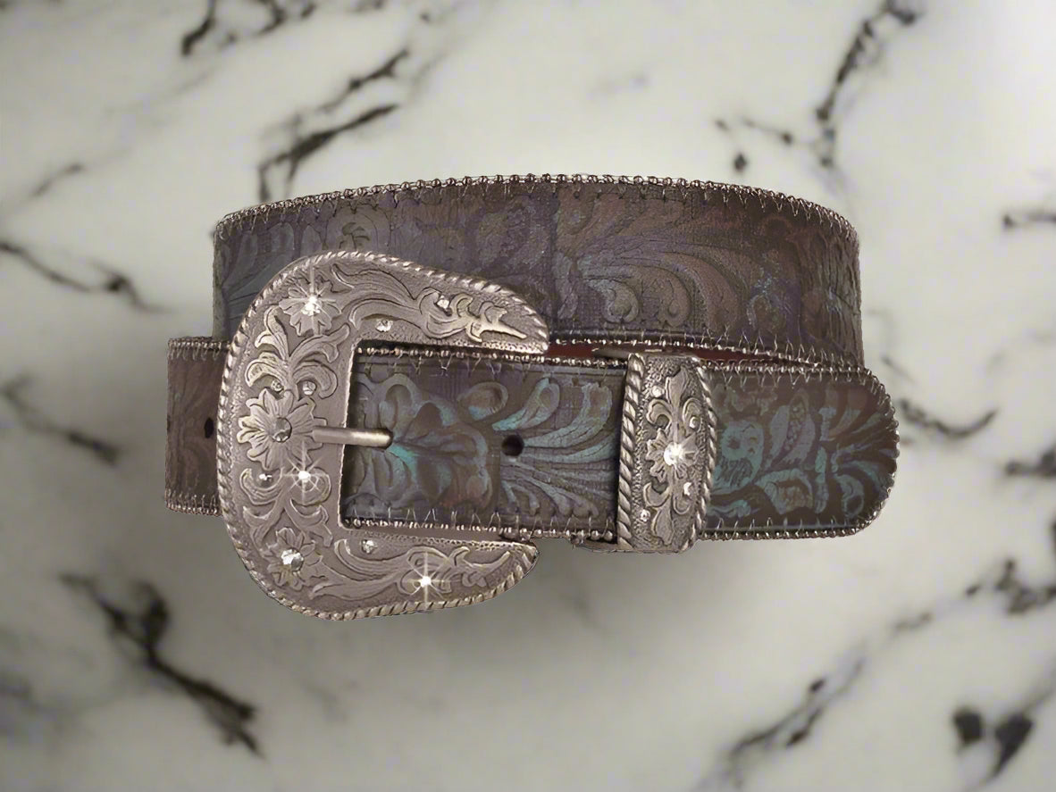 Silver Spur Western Belt - BFF Here