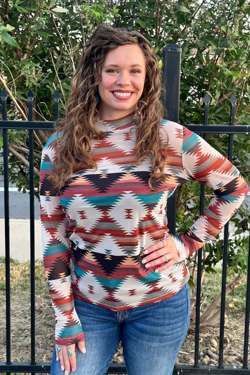 Southern Roots Mesh Top by Sterling Kreek - BFF Here