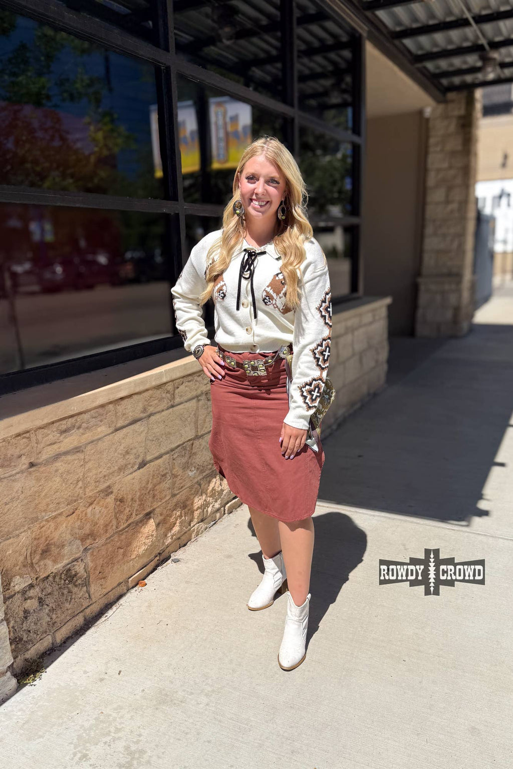 Cool Horse Cardigan by Rowdy Crowd Clothing - BFF Here