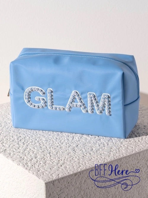 Shine On-the-Go: The Glam Zip Pouch - BFF Here