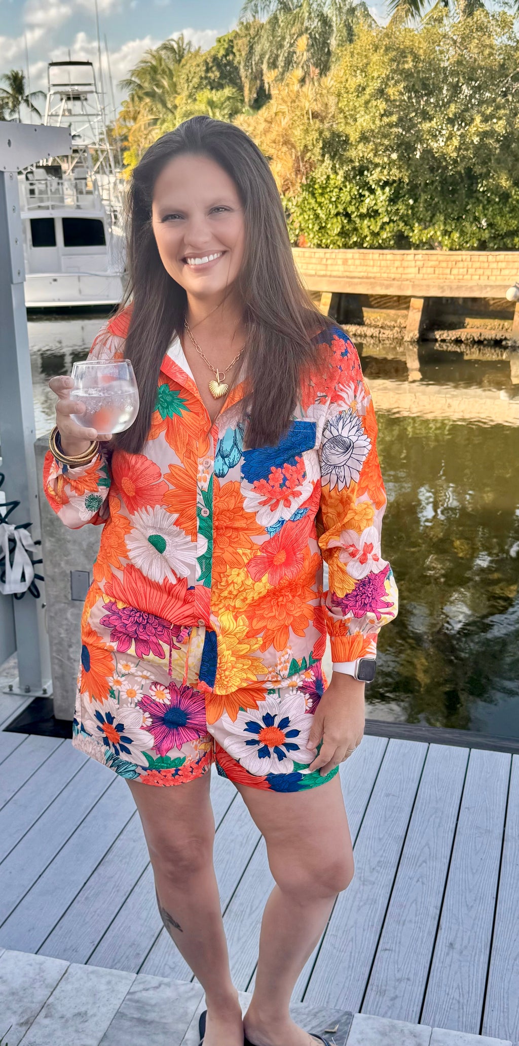 Wildflower Escape Shorts Set - BFF Here