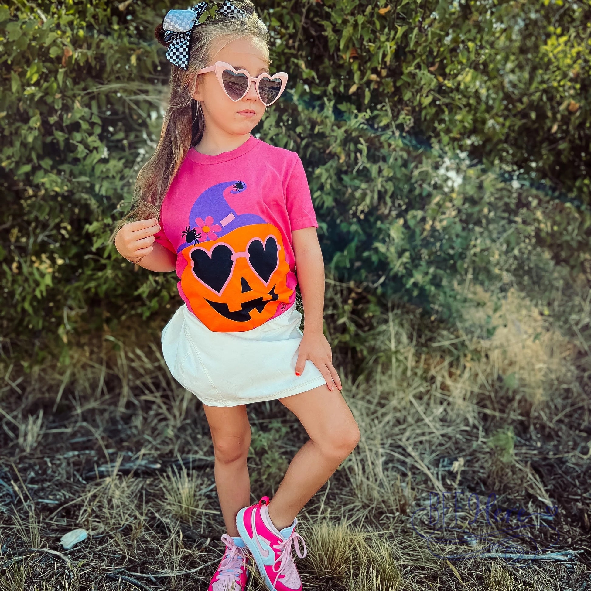 Shady & Spooky: The Sunglasses Jack-o-Lantern Tee / Choice of Style - BFF Here