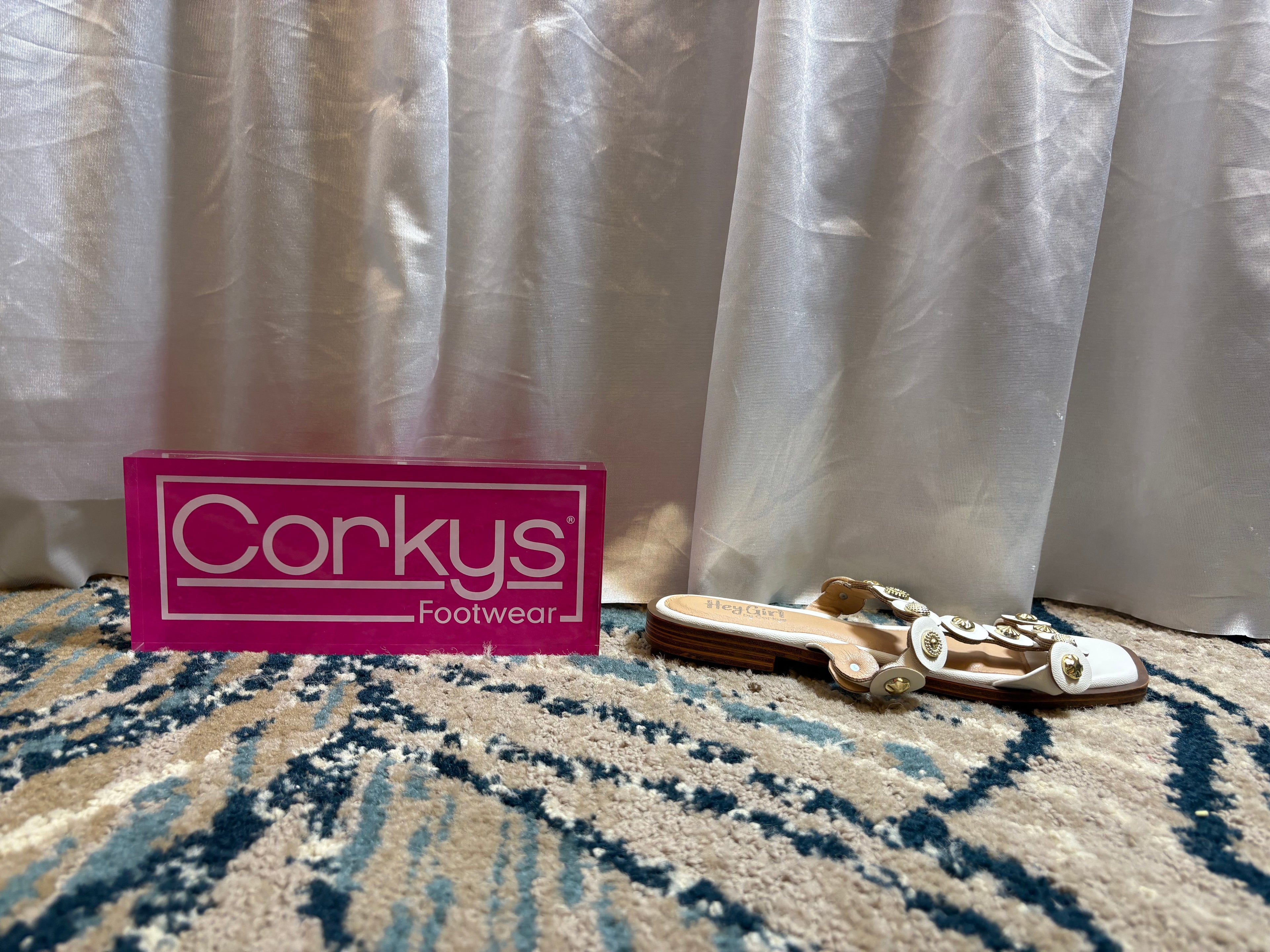 Beach What / Ivory by Corkys (ARRAY) --Ships in May - BFF Here