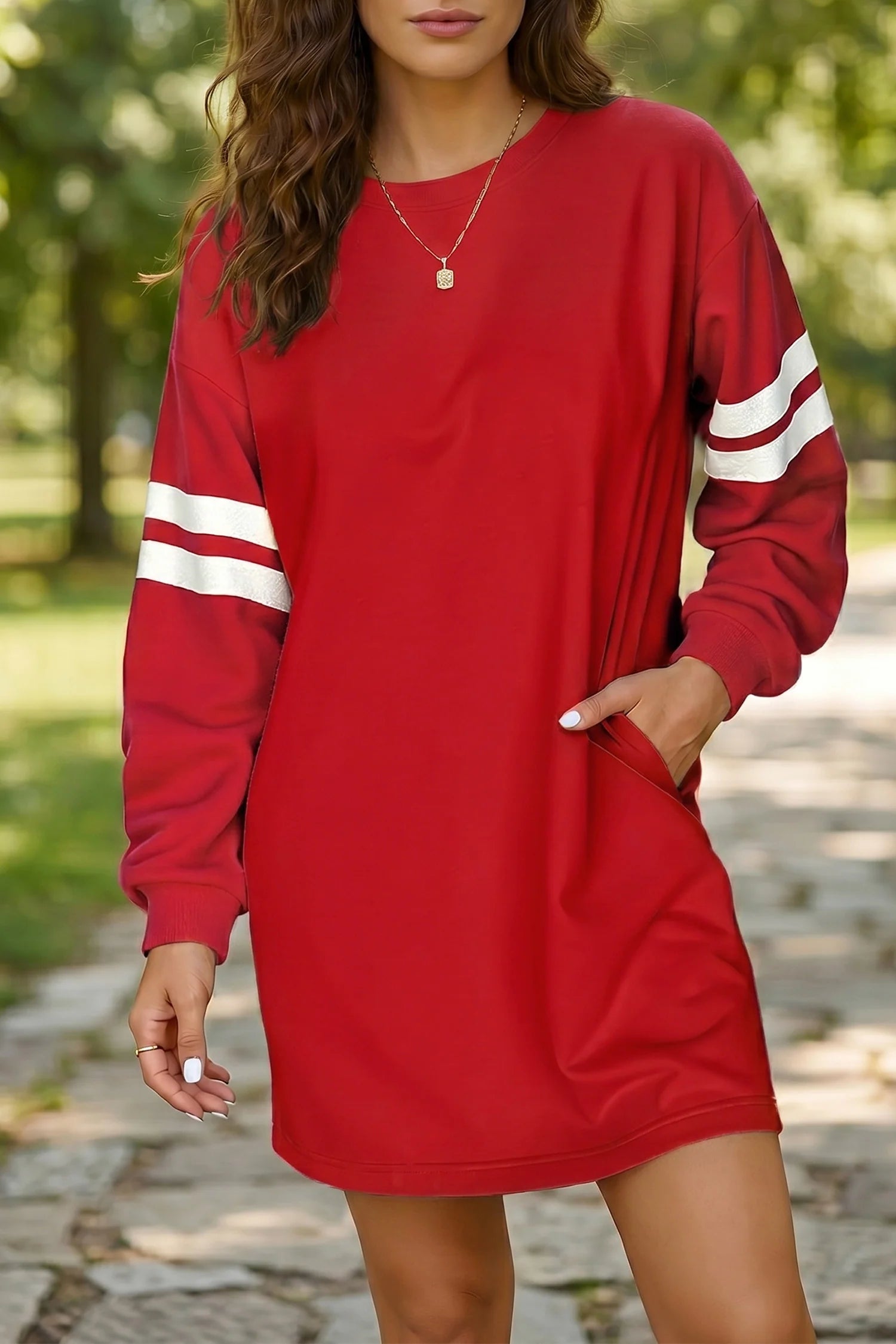 PREORDER: Weekend Varsity Pocket Dress (ETA: August)