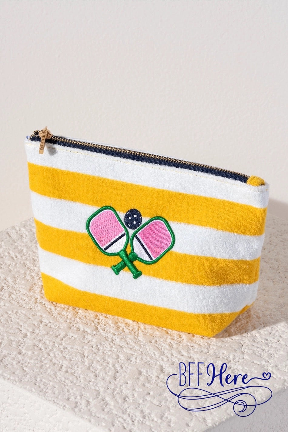 Match Ready: The Pickleball Paddles Zip Pouch - BFF Here
