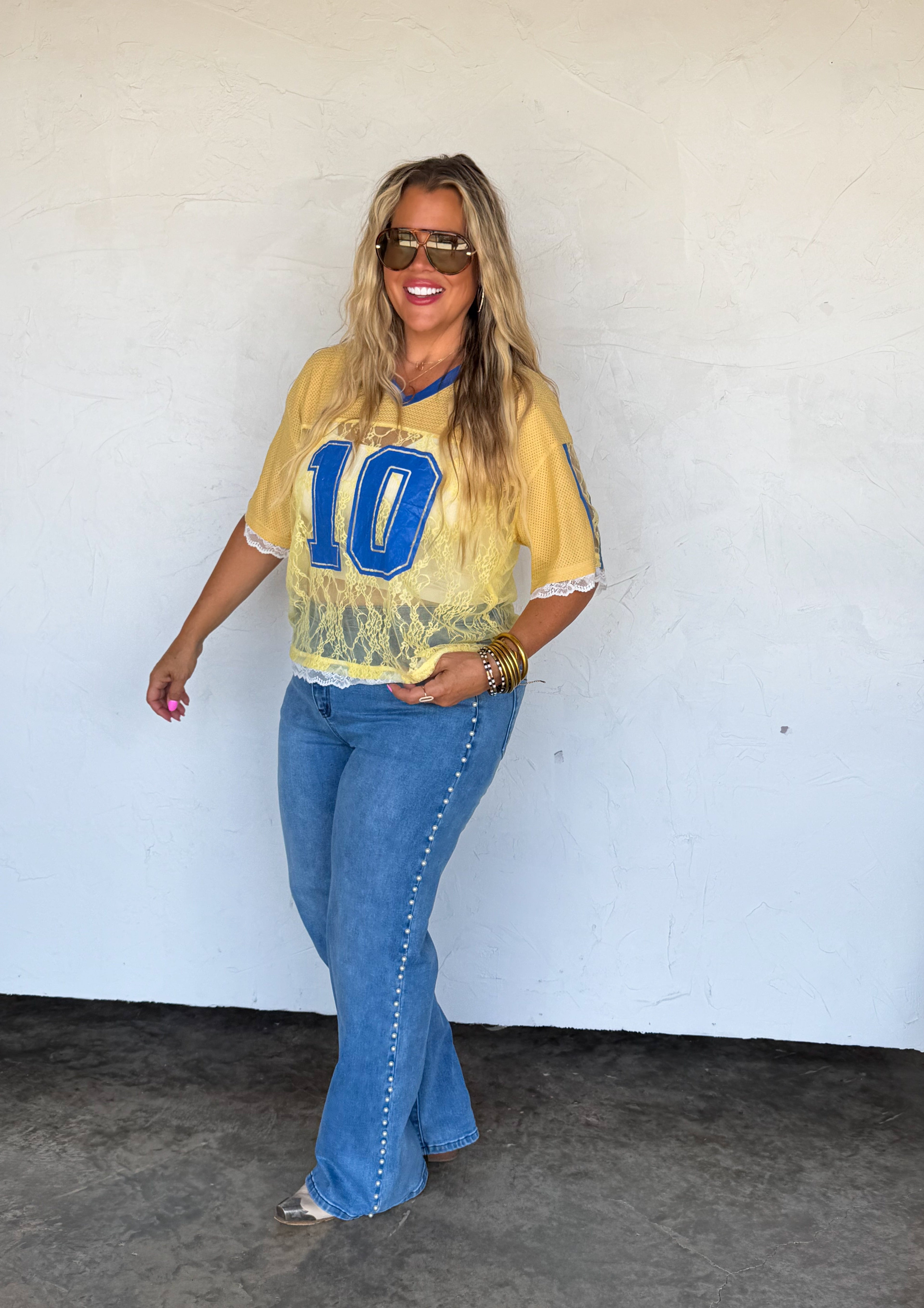 PREORDER: Uptown Pearl Denim Jean by Blakeley (ETA: September)