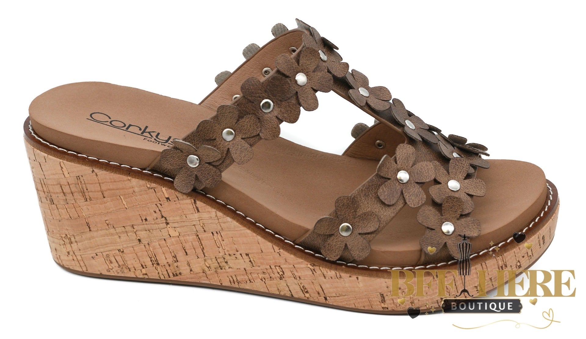 Mic Drop - Tan by Corkys - BFF Here