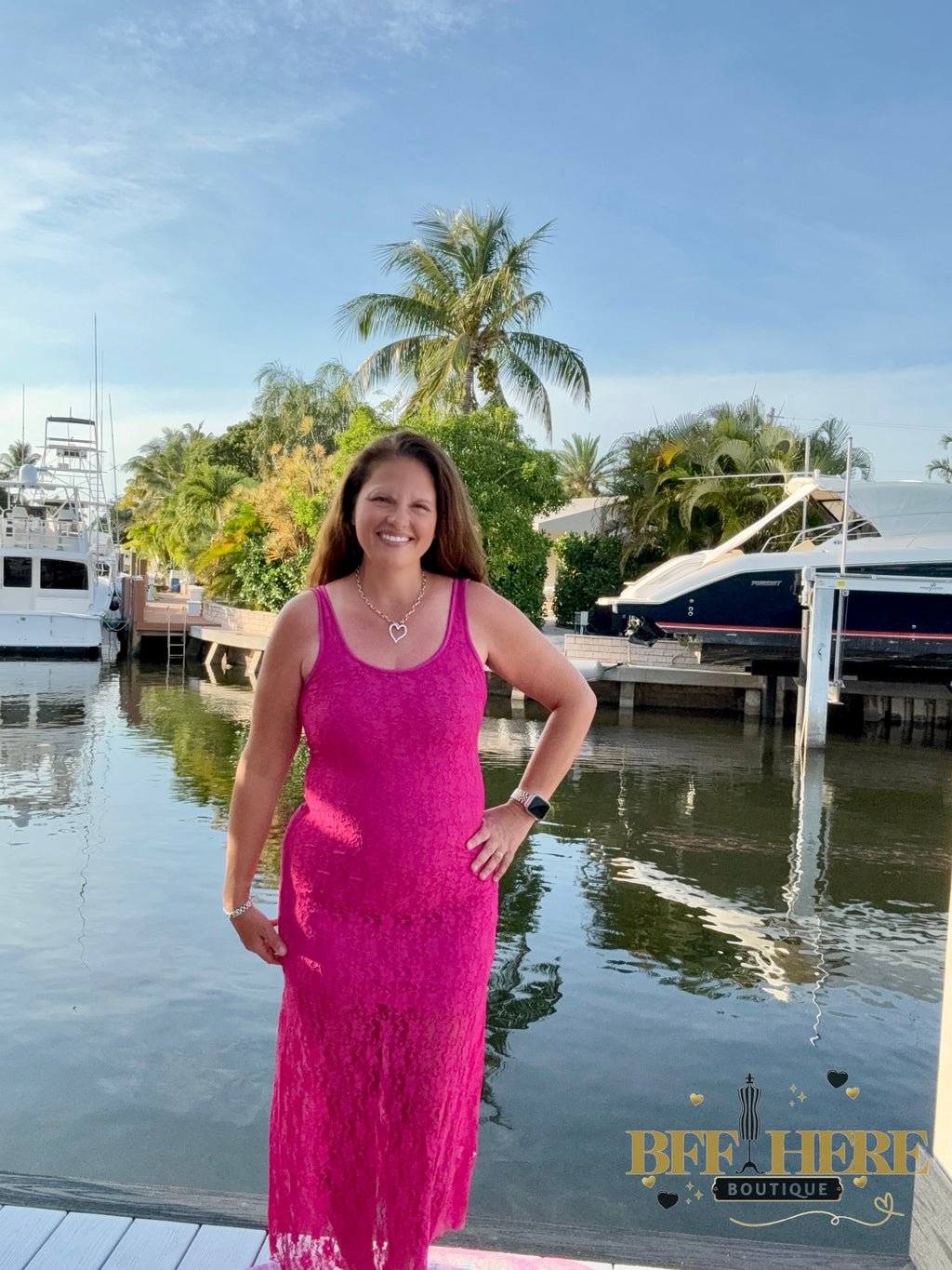 Leely Lace Dress by Blakeley / Choice of Color - BFF Here