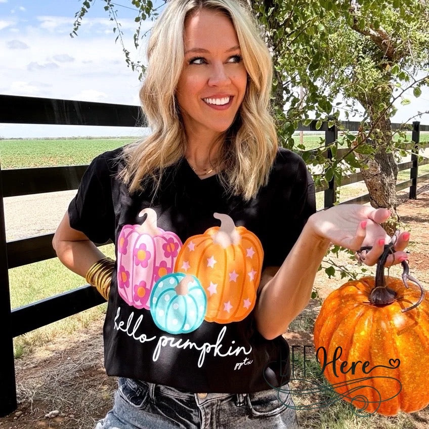 Hello Pumpkin Shirt - BFF Here