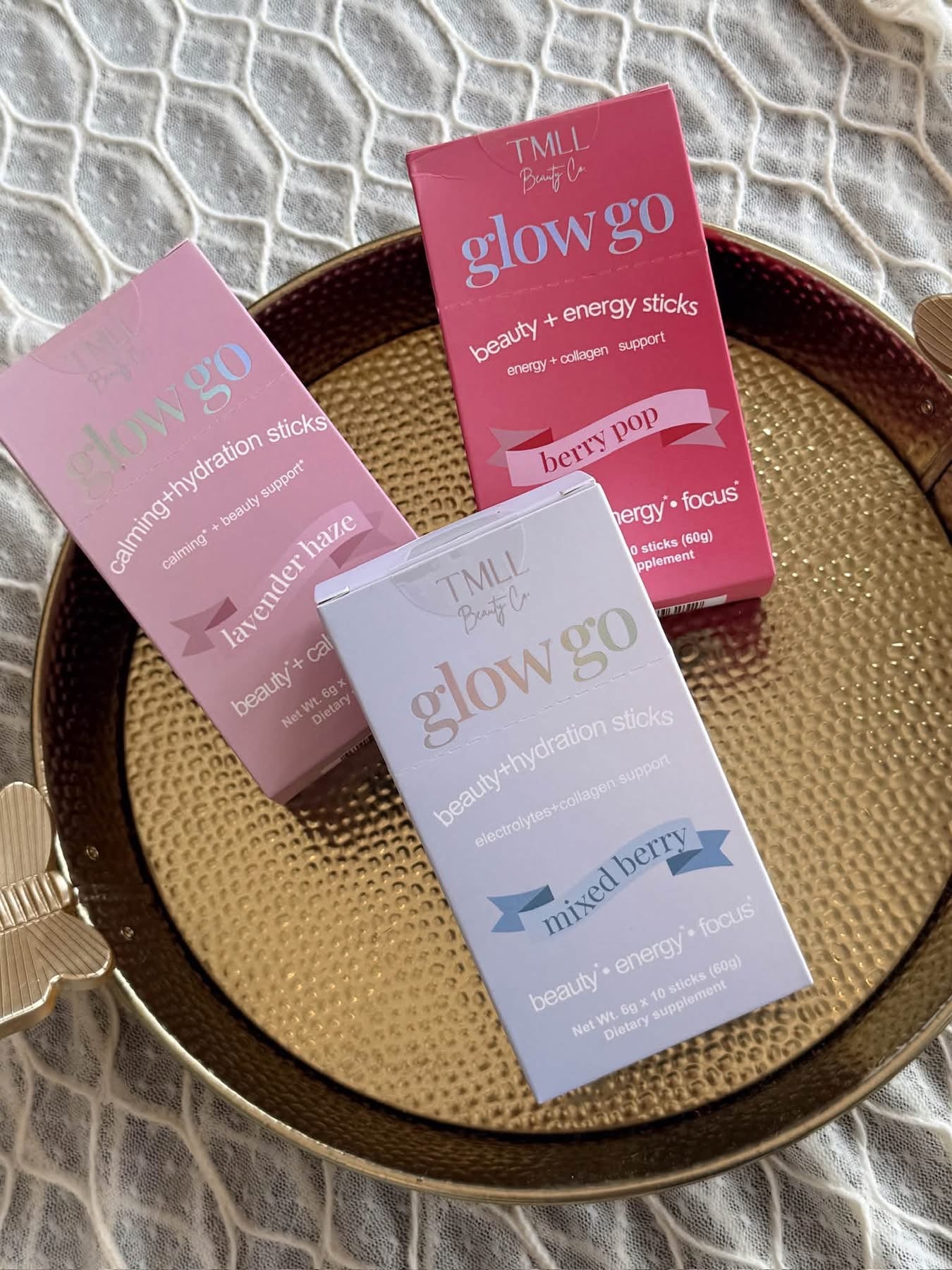 Glow Go Wellness Drinks by TMLL Beauty / Lavender Haze (Ships 2-3 weeks)