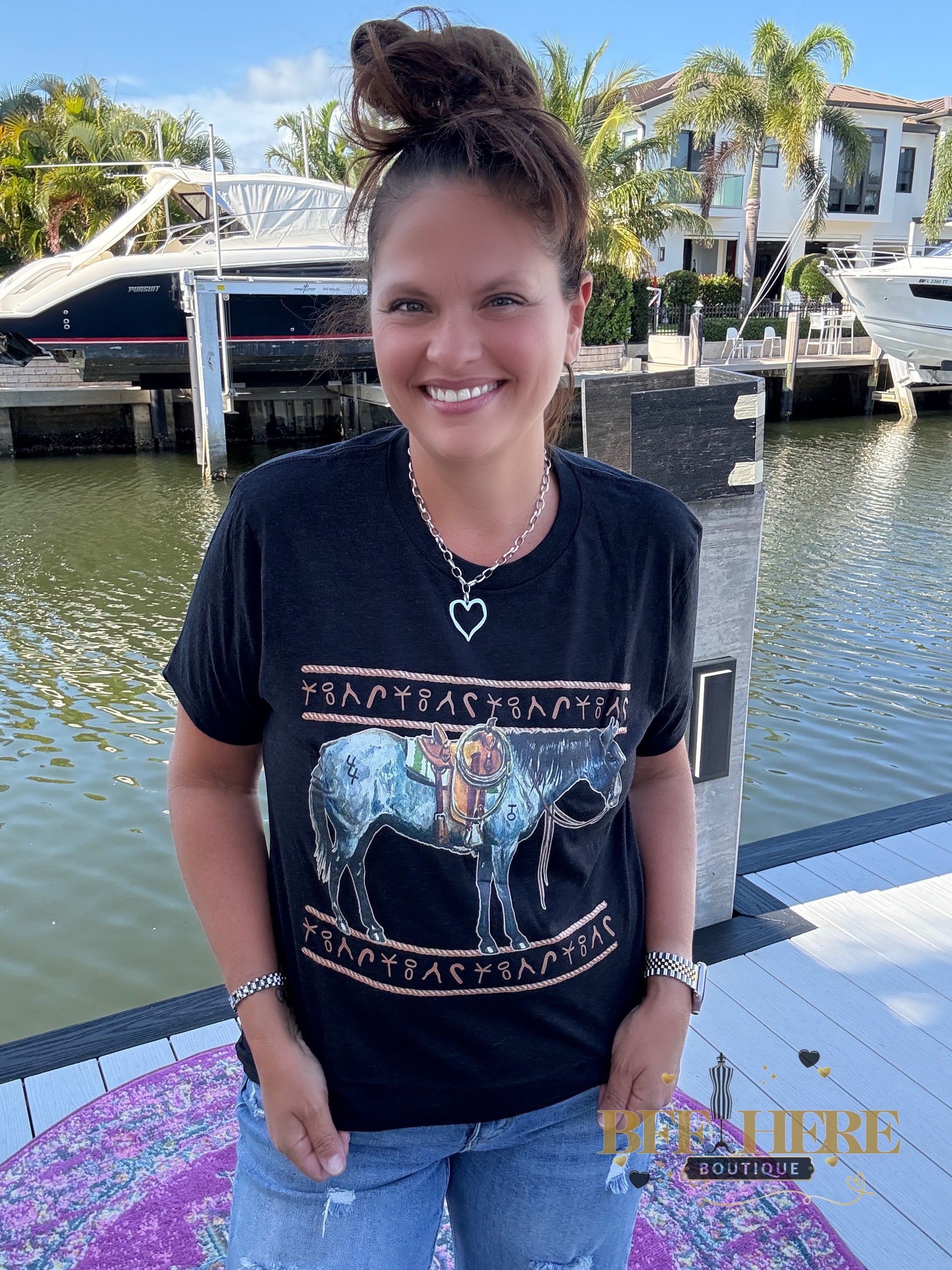 Old Town Road Tee by Sterling Kreek - BFF Here