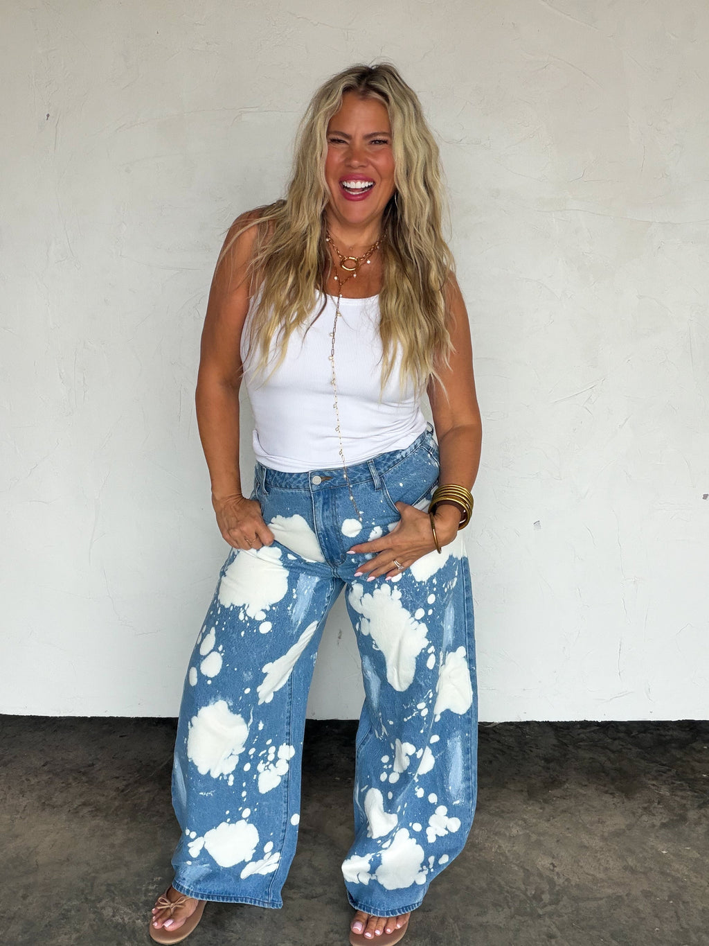 PREORDER: Bleached Out Babe Jeans by Blakeley (ETA December)