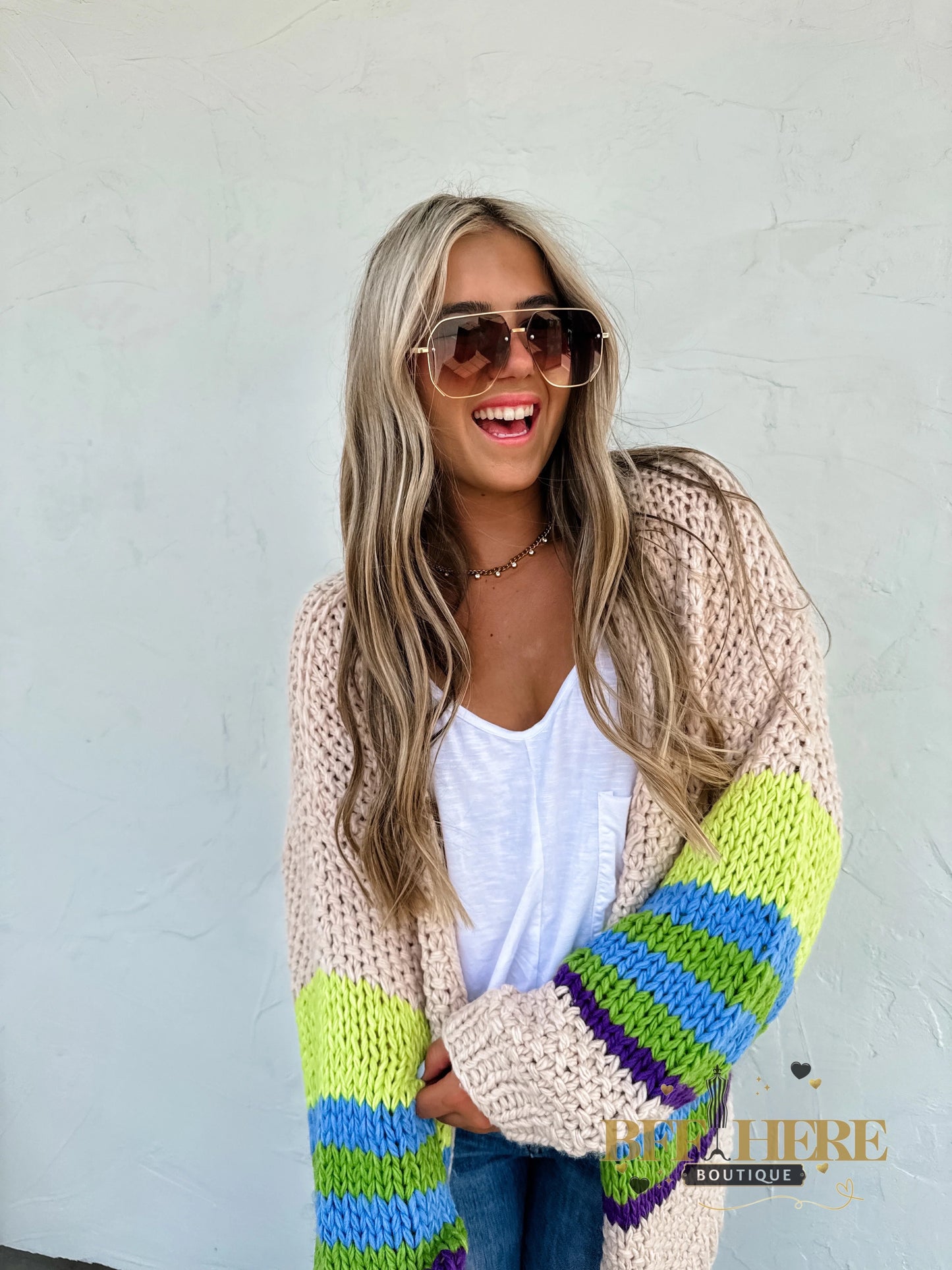 PREORDER: Charlotte Knit Cardigan by Blakeley / Choice of Color (Ships End of October)