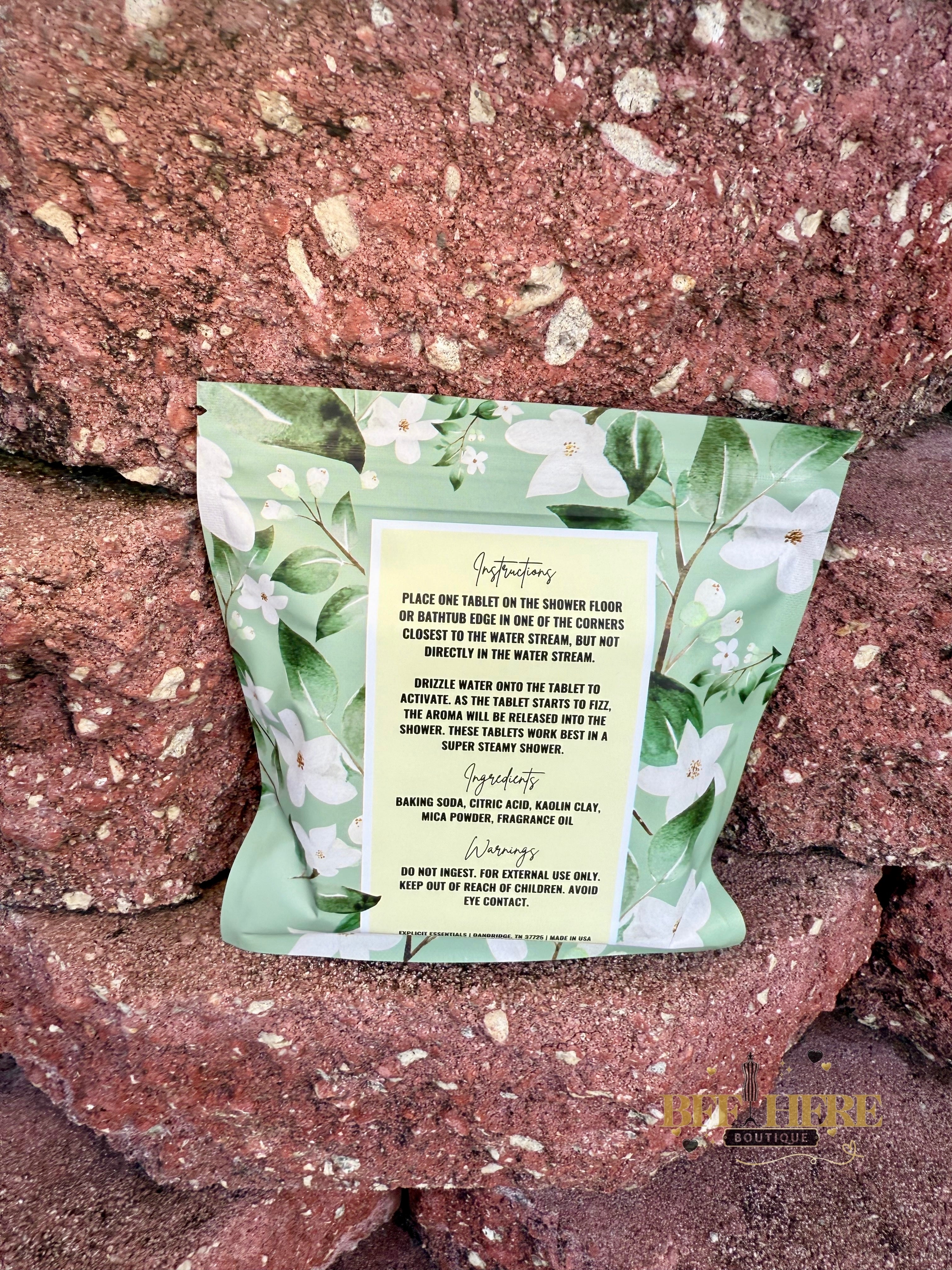 Shower Steamers by Explicit Essentials (Choice of Scent) - BFF Here