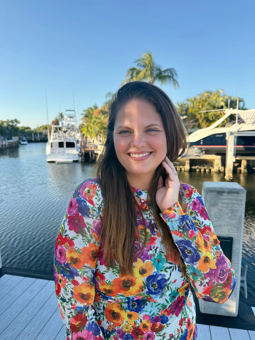 Country Kitchen Bloom Mesh Top by Sterling Kreek - BFF Here