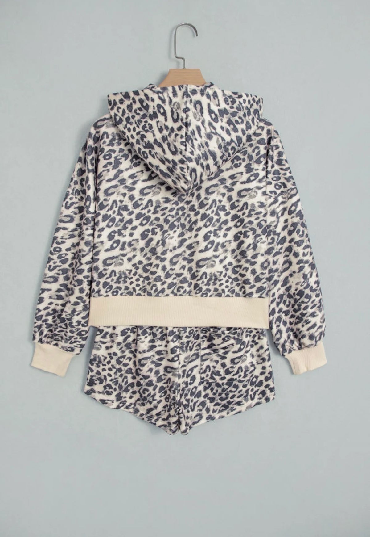 PREORDER: After Hours Leopard Hoodie & Shorts Set (ETA: November)
