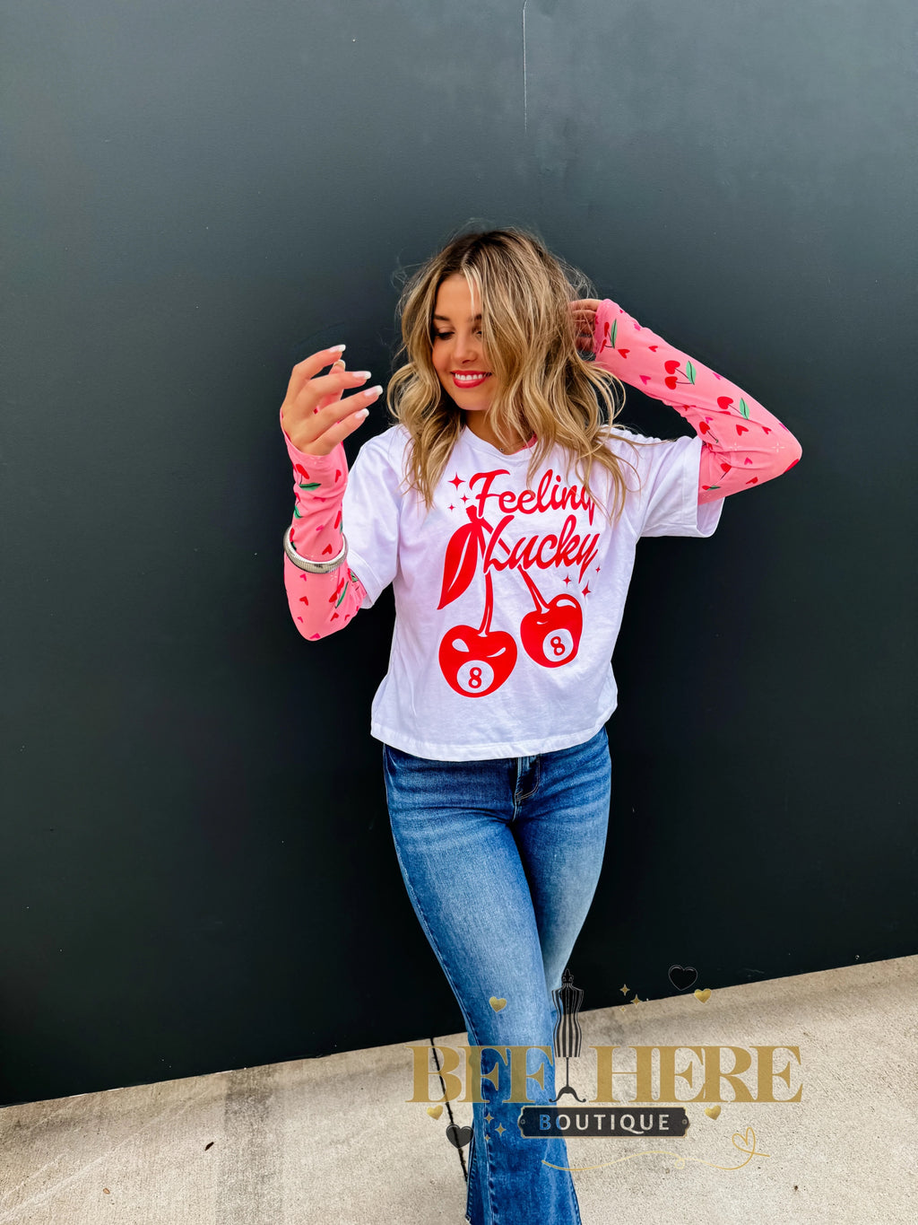 Feeling Lucky Tee by Blakeley - BFF Here