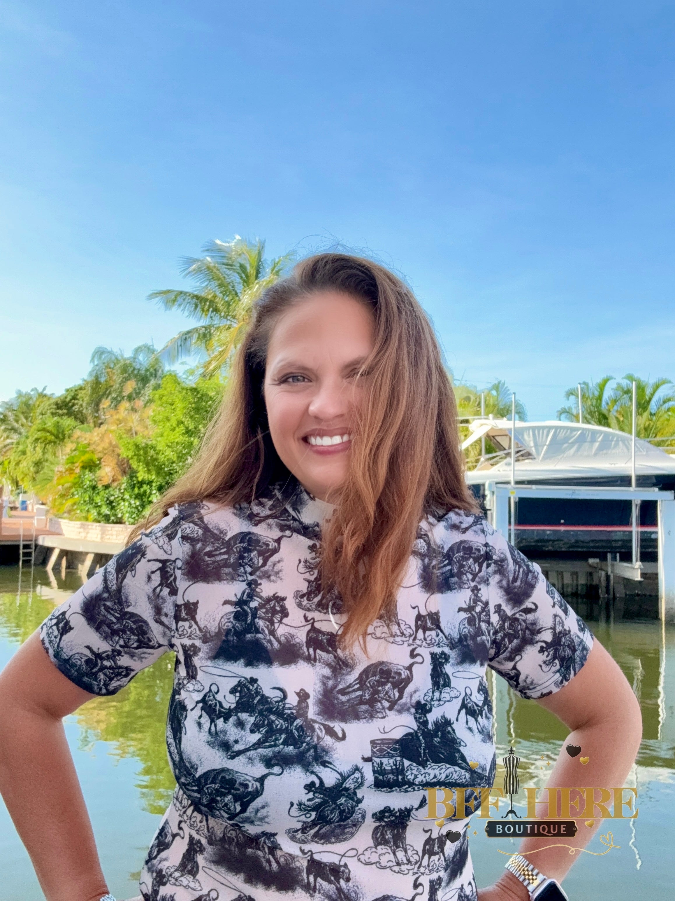 Rodeo Road Top by Sterling Kreek - BFF Here