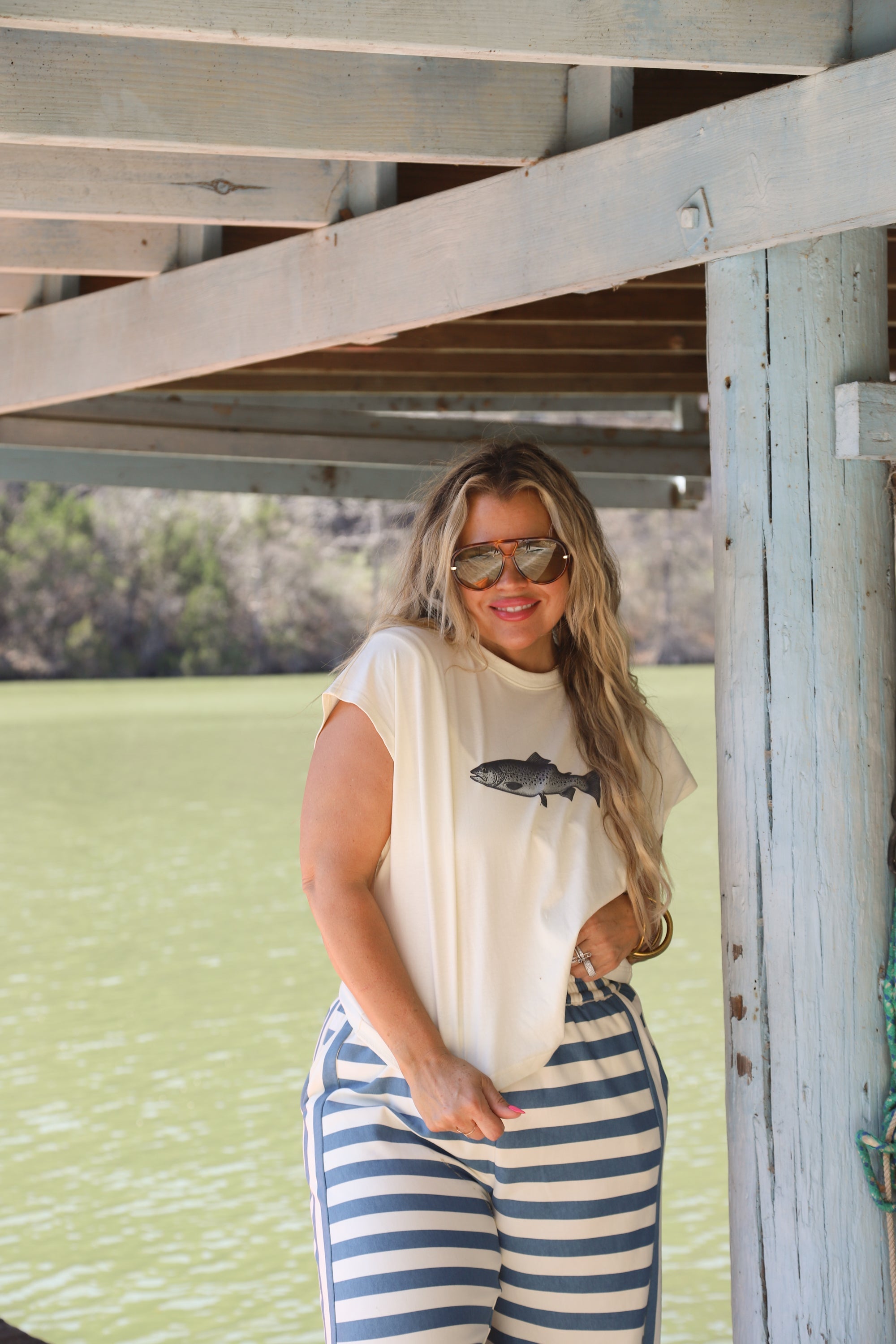 PREORDER- LAKE WEEKEND TEE by Blakeley (ETA JUNE) - BFF Here