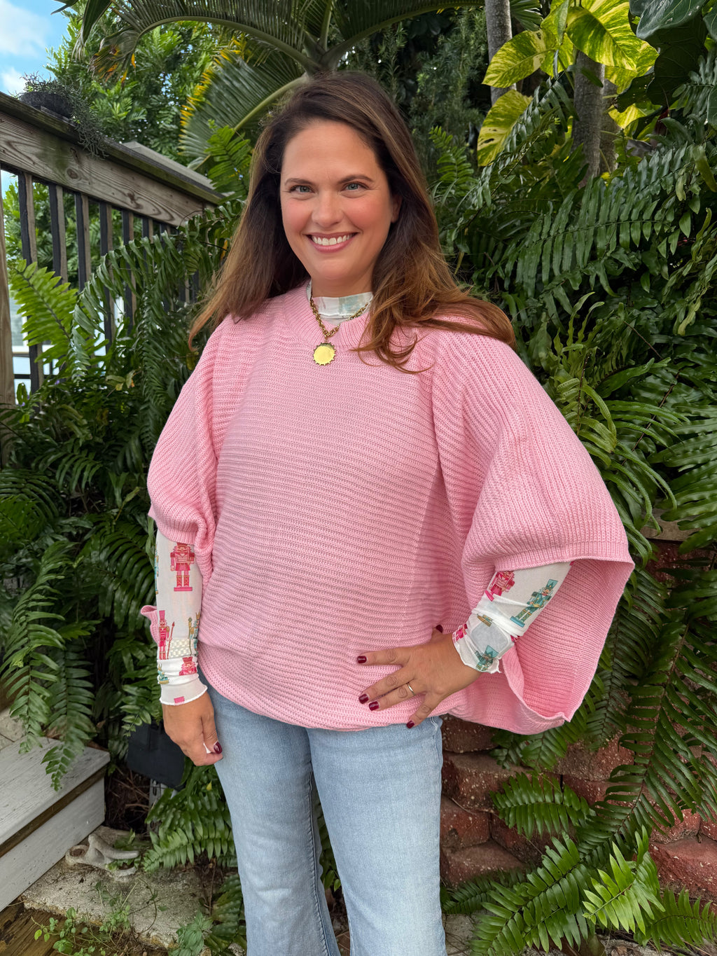 Meg Pullover Poncho by Blakeley - BFF Here