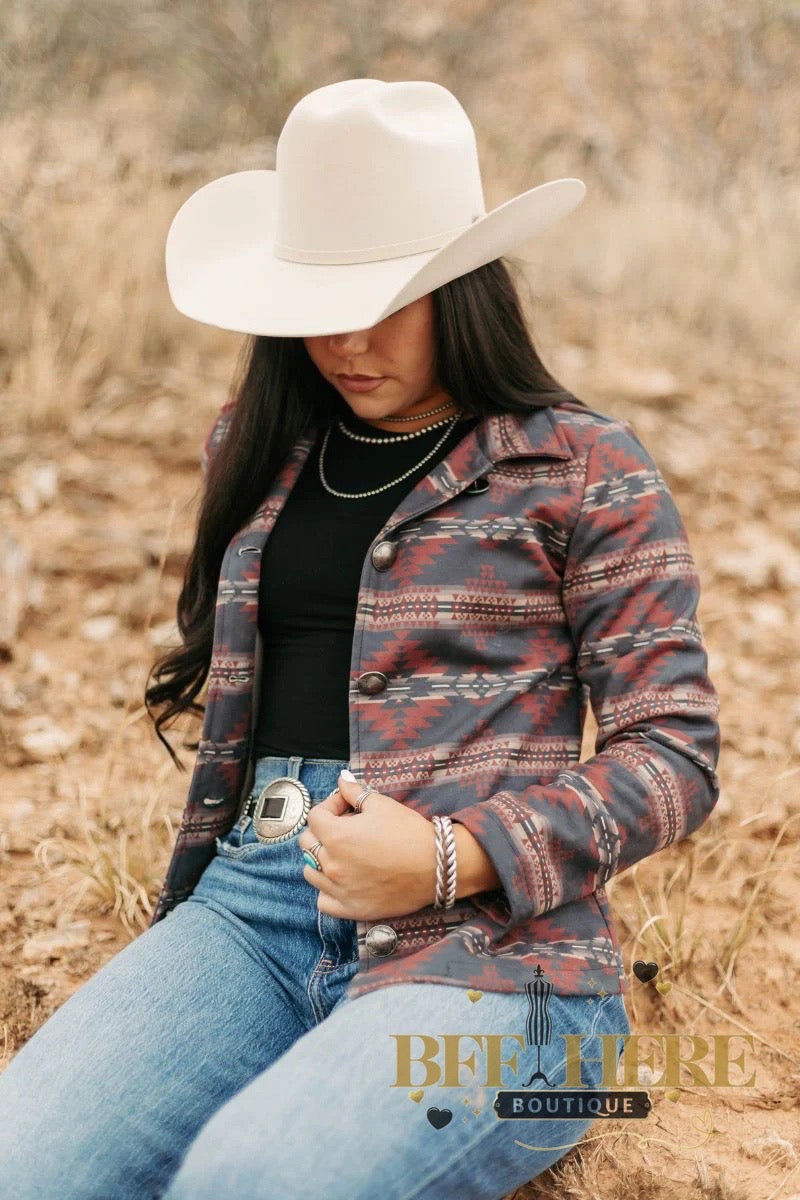 Rebel Like Reba Jacket by Sterling Kreek - BFF Here