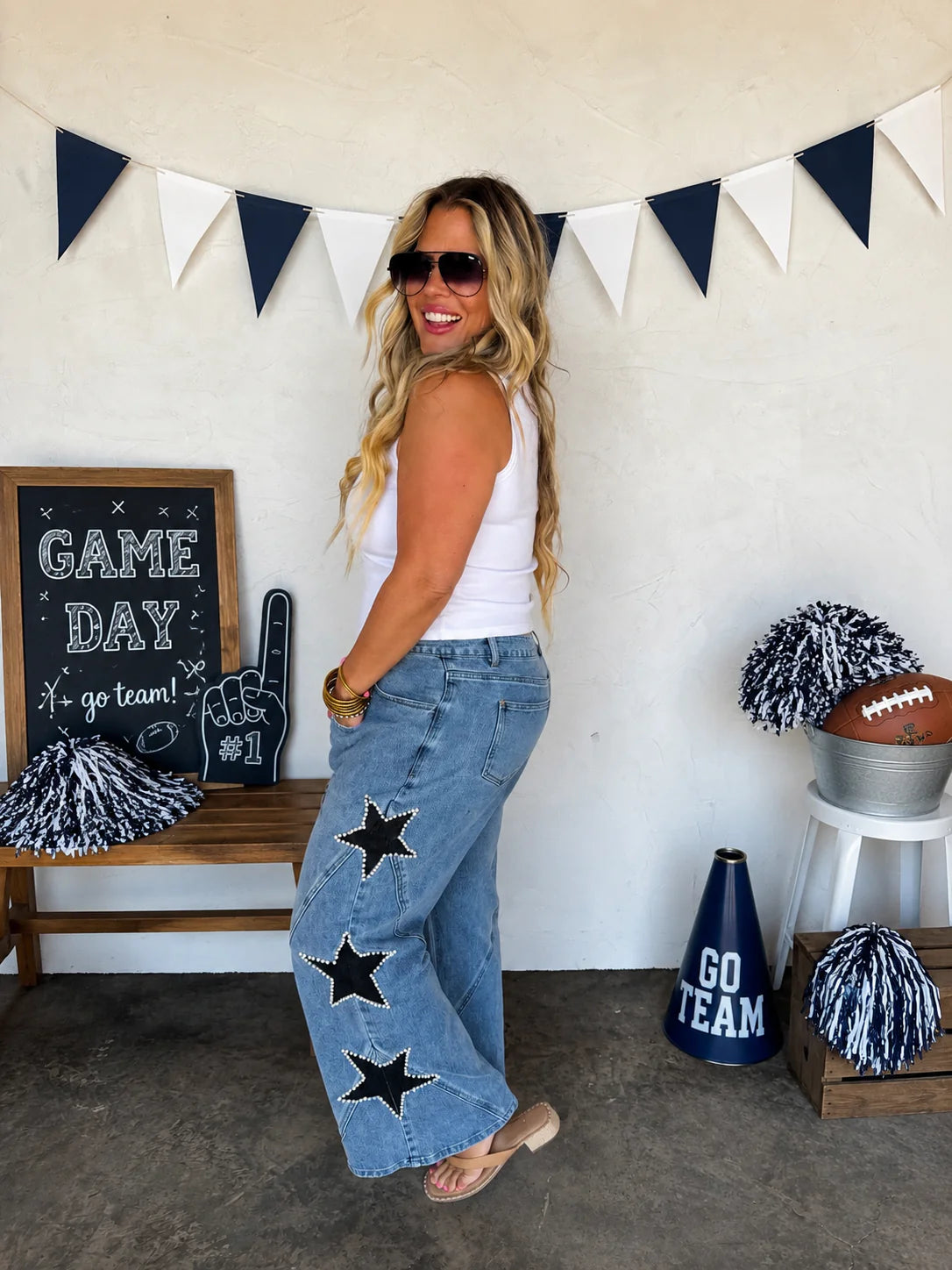 PREORDER: Sideline Star Jeans by Blakeley (ETA: August)