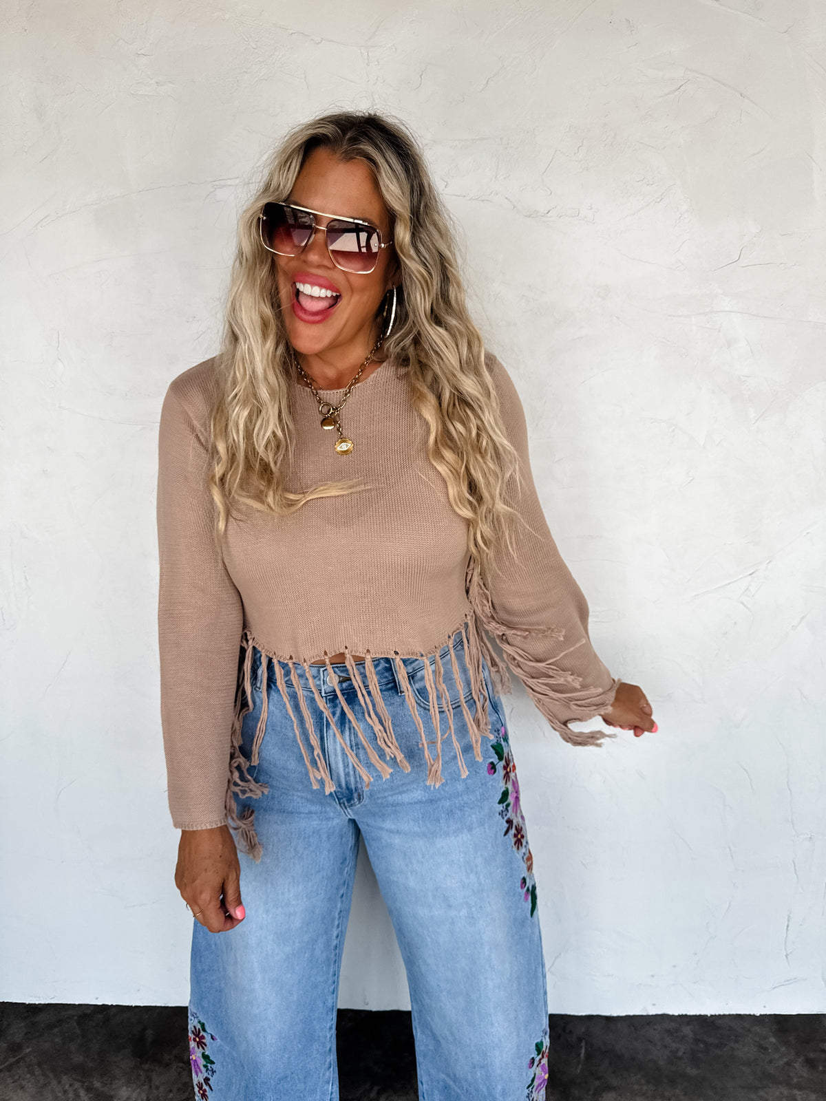 PREORDER: Fringe Benefits Top by Blakeley (ETA: December)
