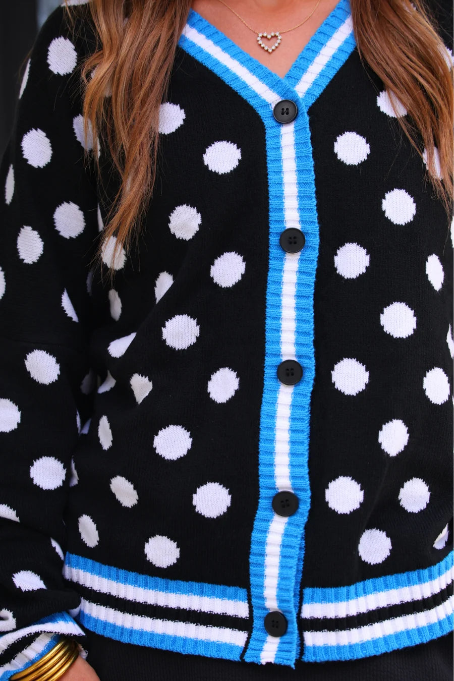 PREORDER: Polka Dot Knit Cardigan by Jess Lea (ETA: September)