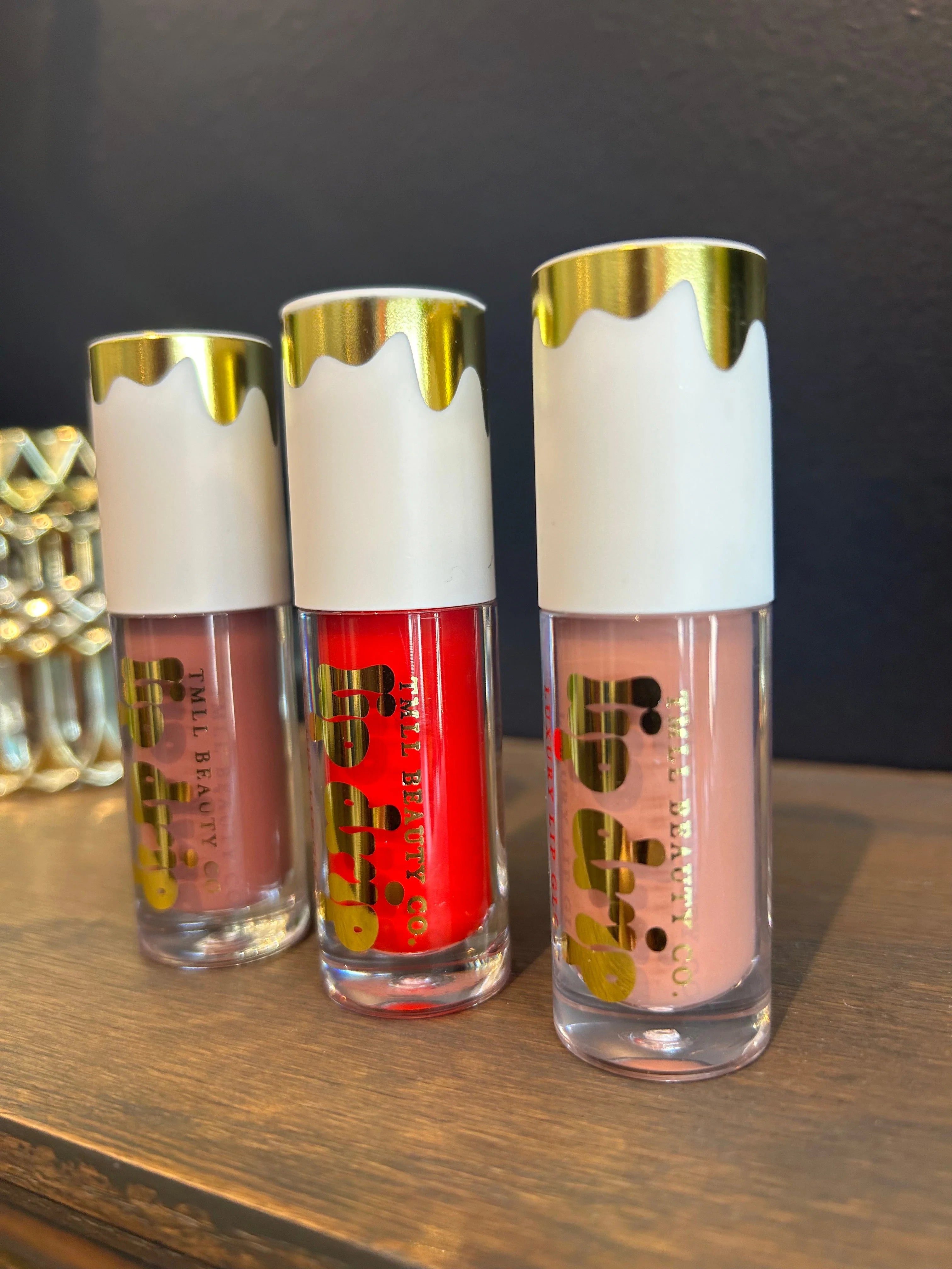 TMLL Gold Capsule Lip Drip Trio - Limited Edition by TMLL Beauty - BFF Here