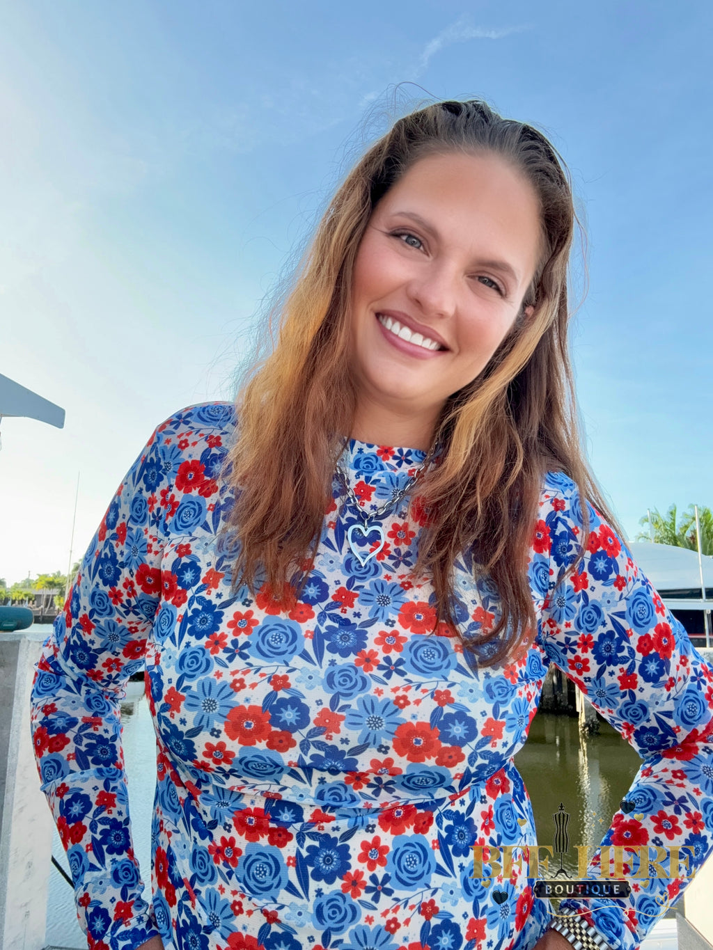 American Dreamin’ Mesh Top by Sterling Kreek - BFF Here