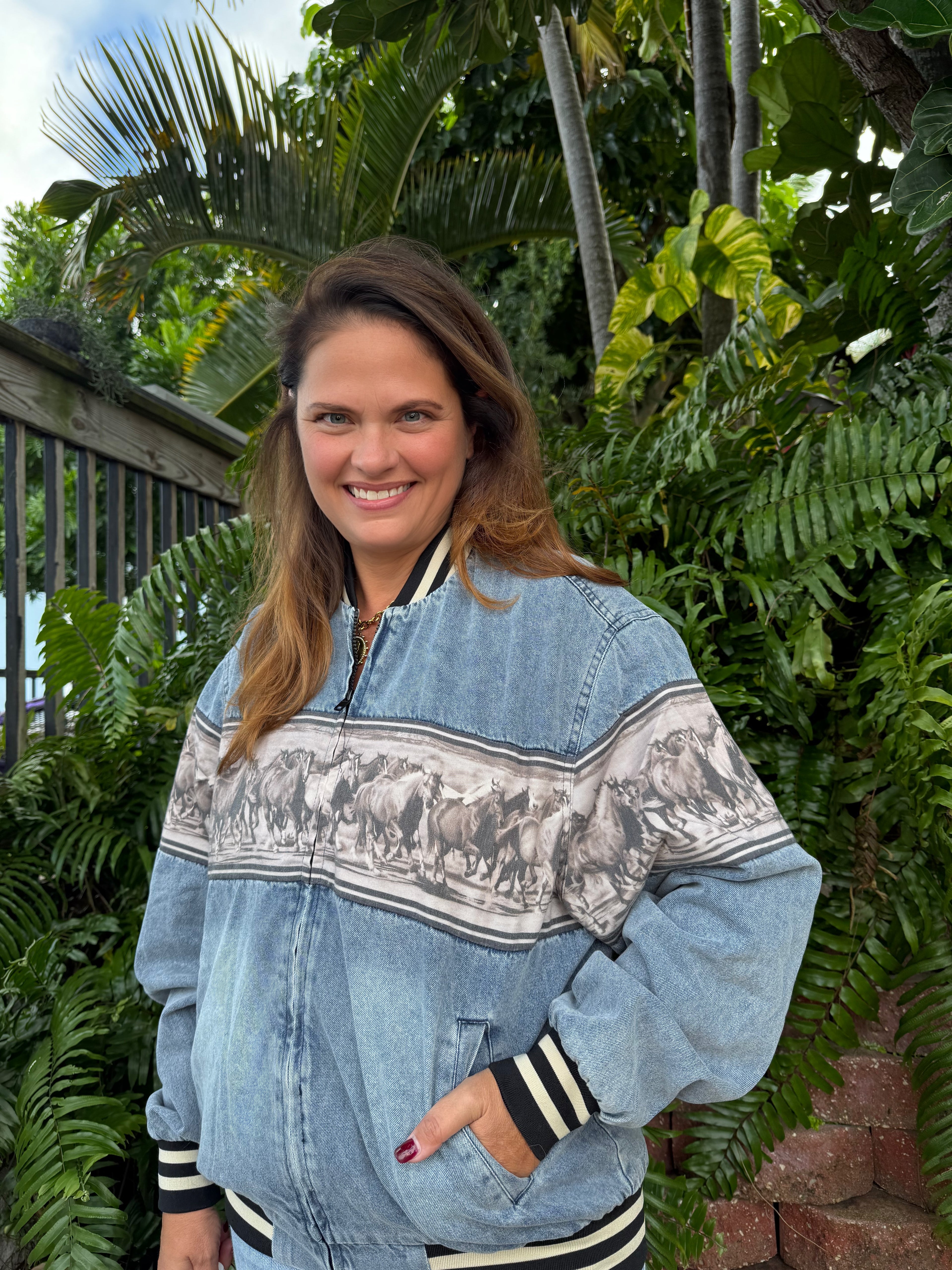 Bermuda Rush Bomber Jacket by Sterling Kreek - BFF Here