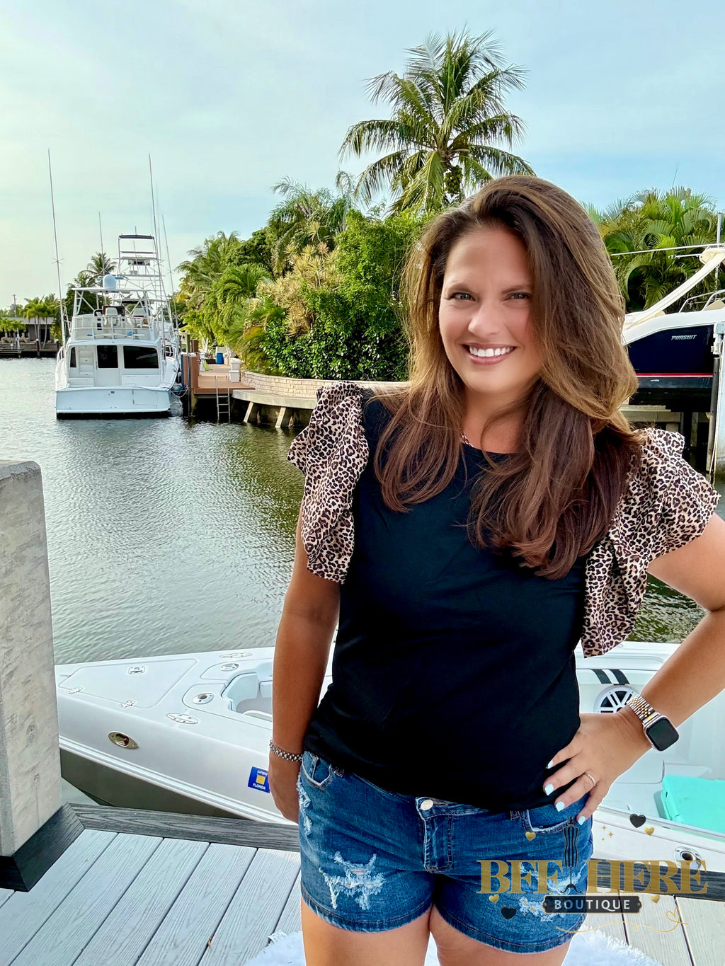 SK Denim Shorts by Sterling Kreek - BFF Here