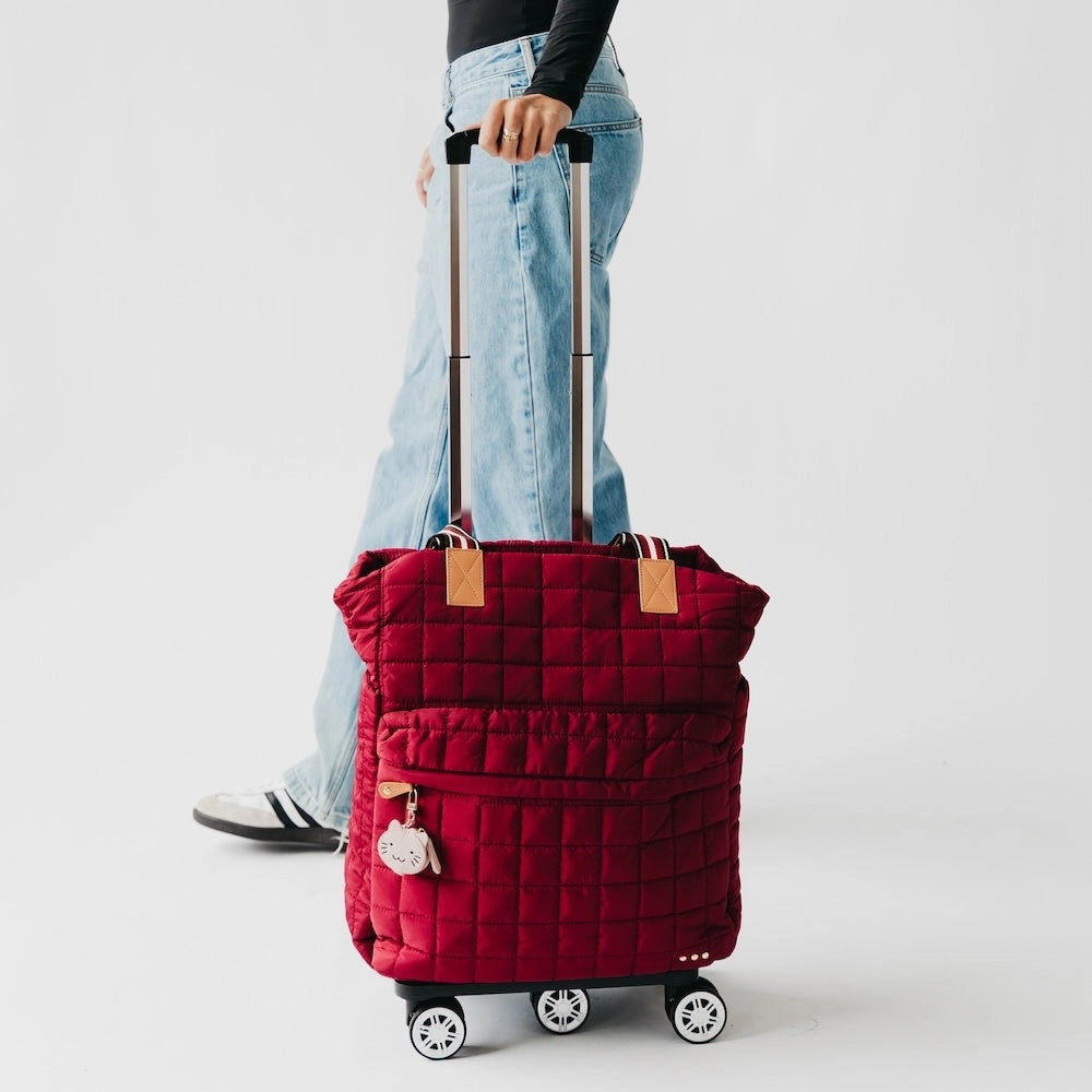 Tenley Quilted Tote Roller Bag by Pretty Simple - BFF Here