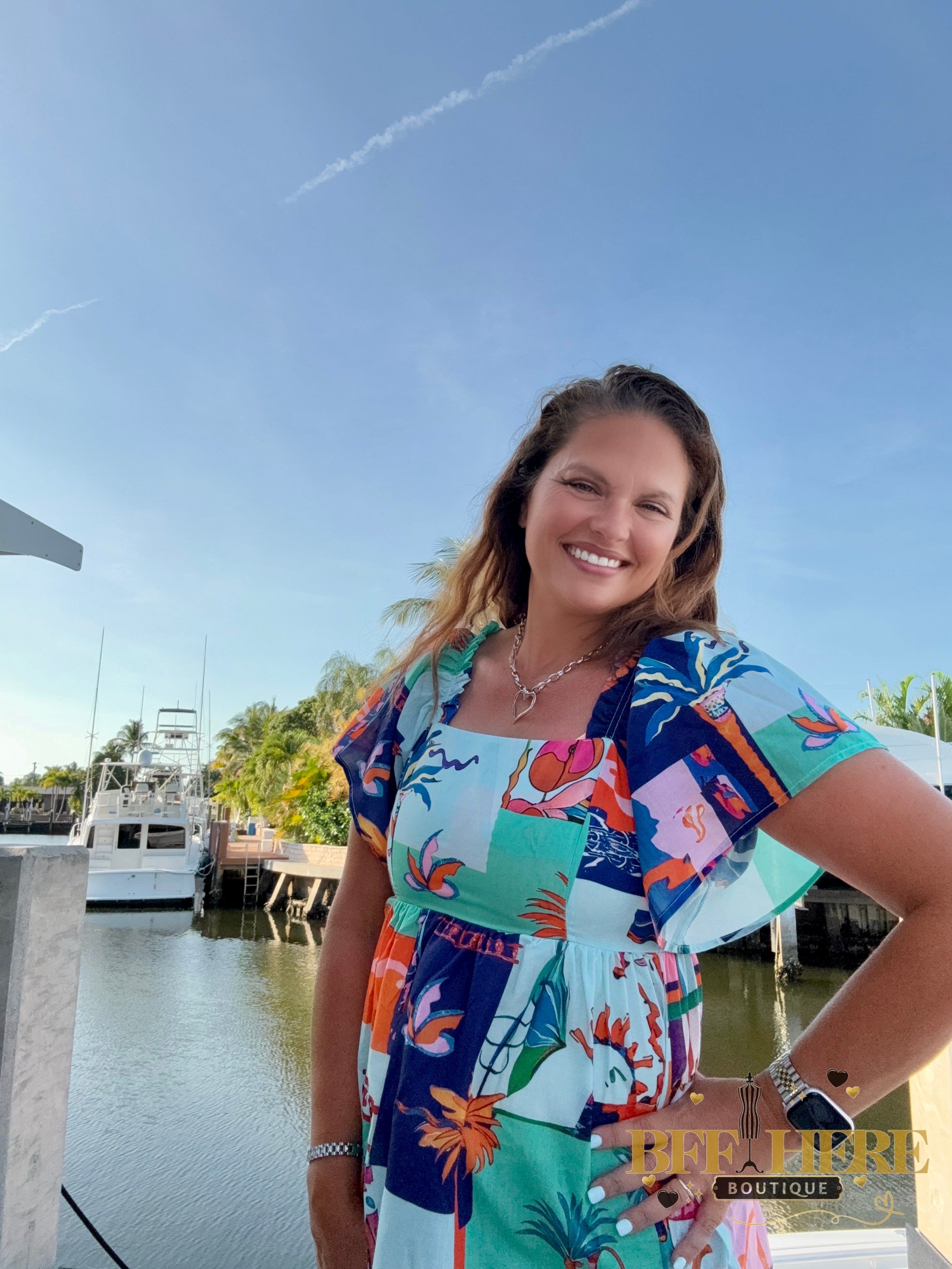 Island Time Vibes Top - BFF Here