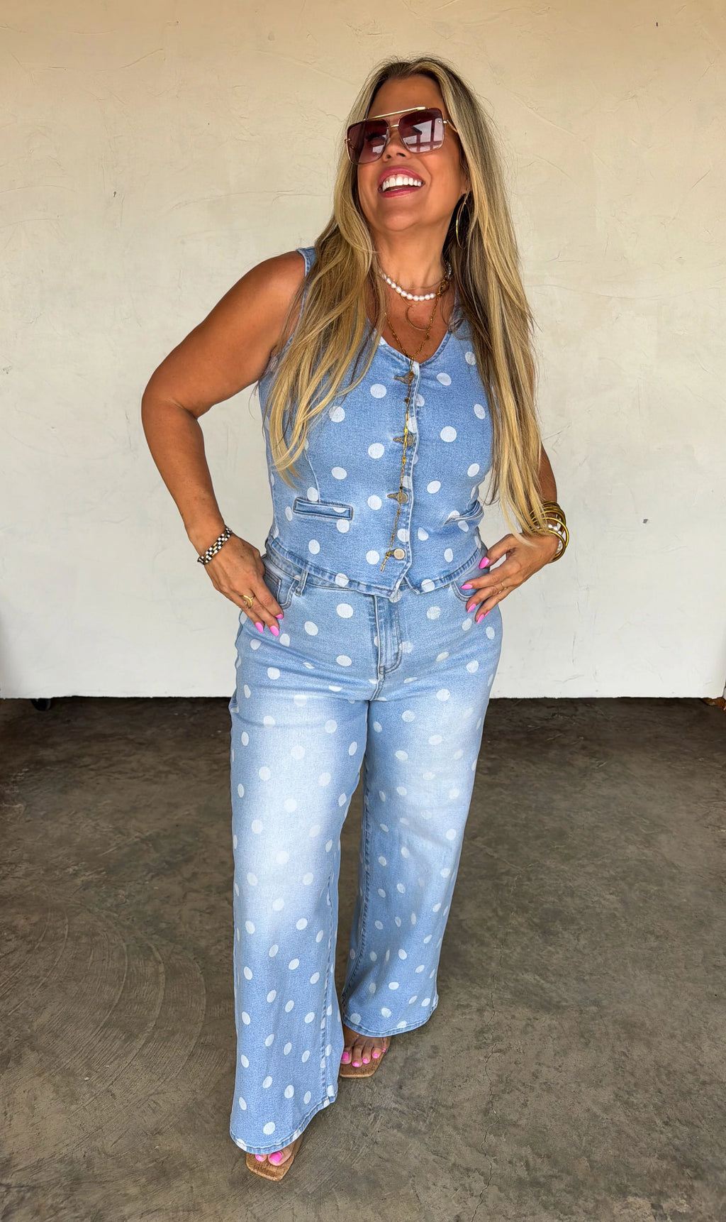 PREORDER: Spot On Polkas Dot Jeans by Blakeley (ETA: July)