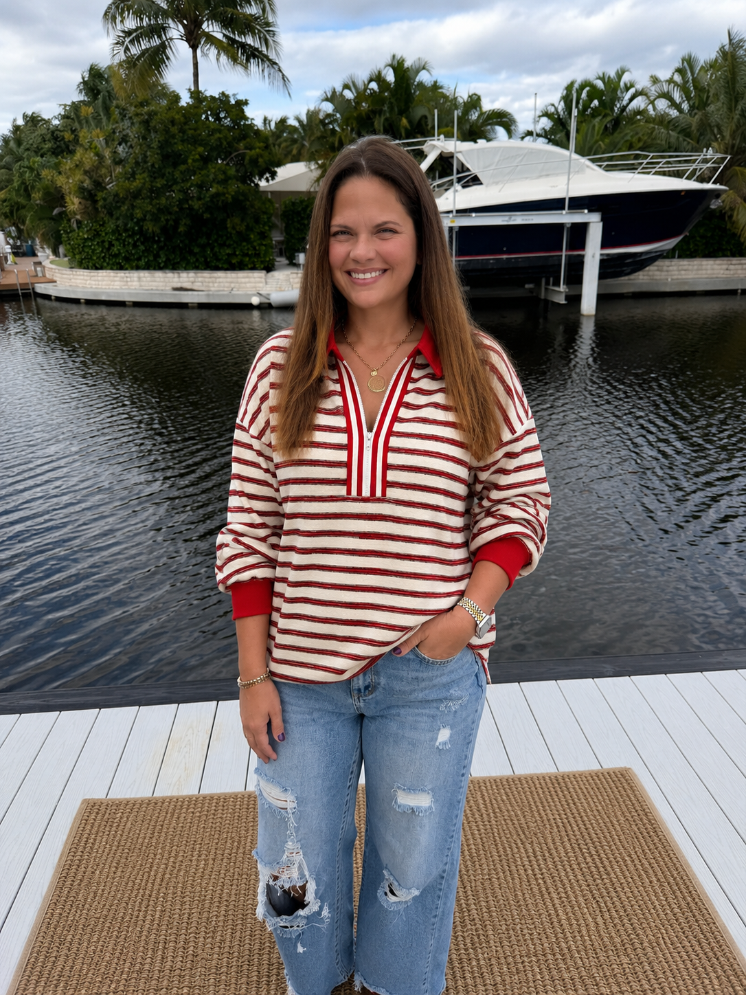 PREORDER: Harbor Club Half-Zip (ETA: September)