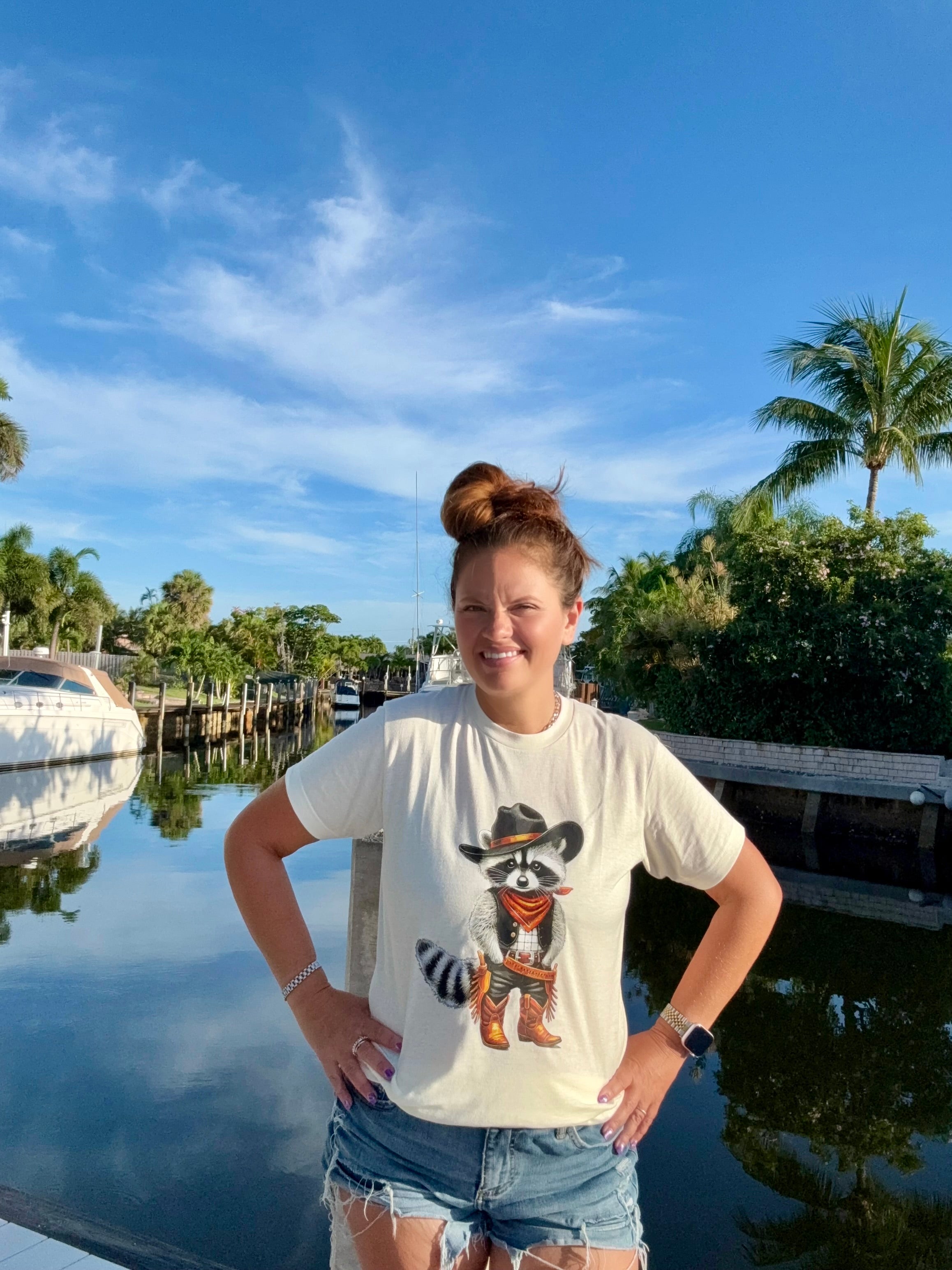 Rootin’ Tootin’ Raccoon Tee - BFF Here