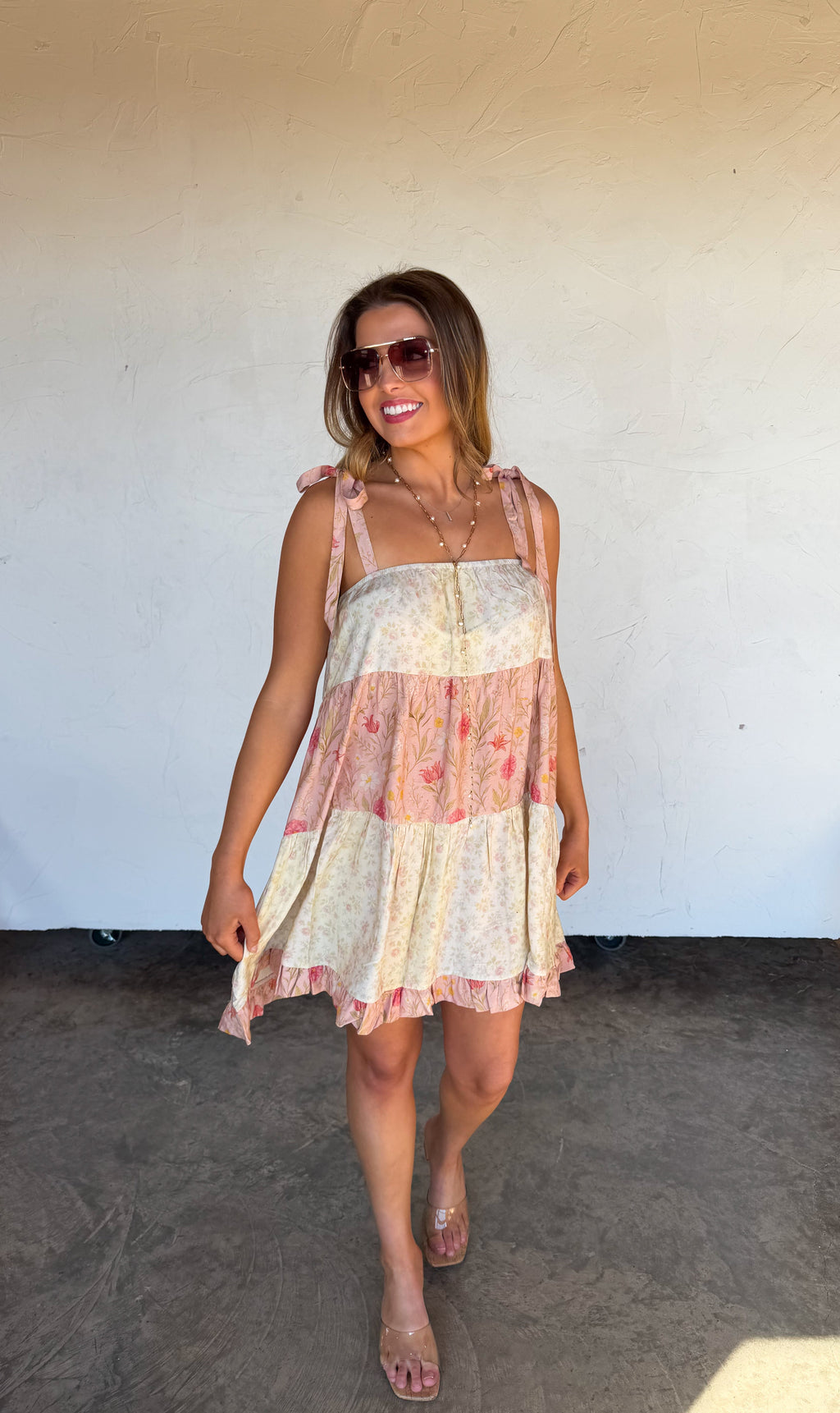 PREORDER- GARDEN PARTY FLORAL DRESS - BFF Here