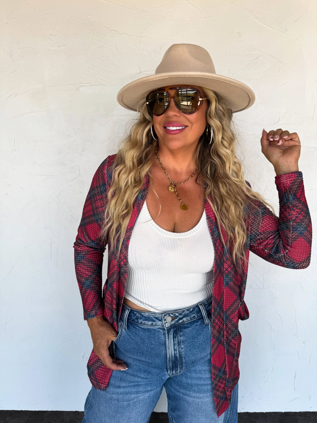 PREORDER: Plaid Lola Cardigan by Blakeley (ETA: Beginning of November ) - BFF Here