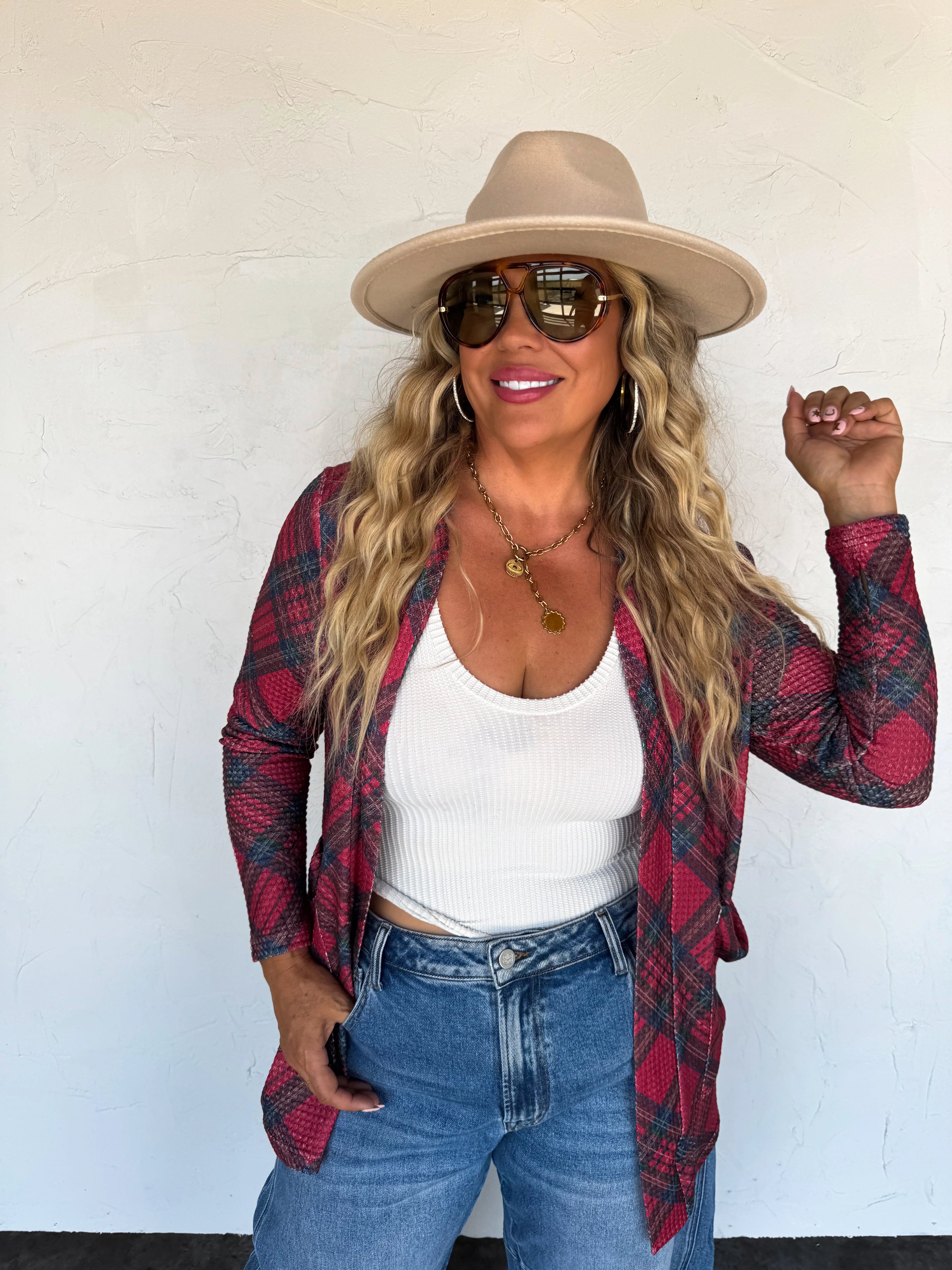 PREORDER: Plaid Lola Cardigan by Blakeley (ETA: Beginning of November ) - BFF Here