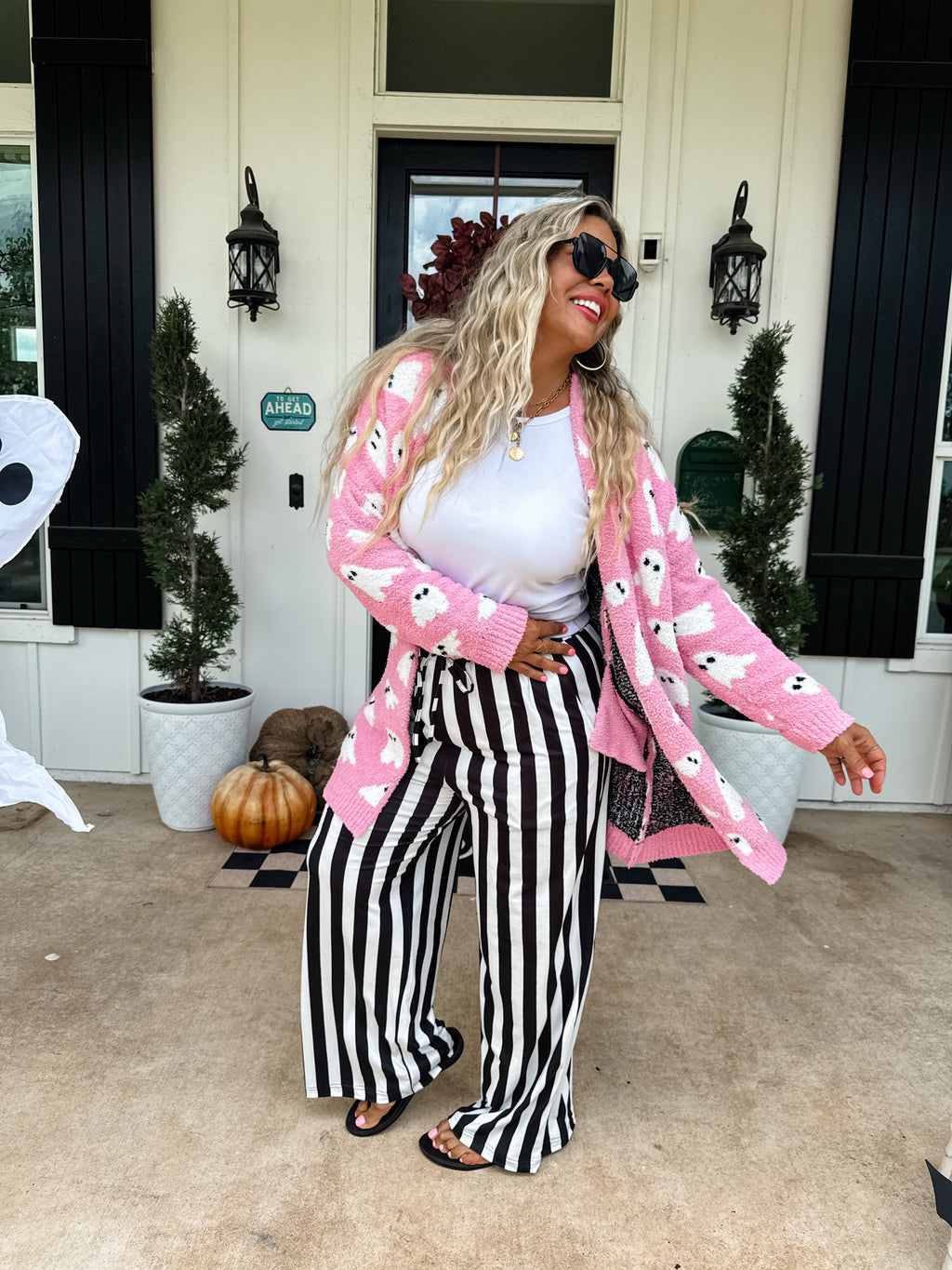 PREORDER- Vertical Stripe Pants by Blakeley (ETA: Mid September) - BFF Here