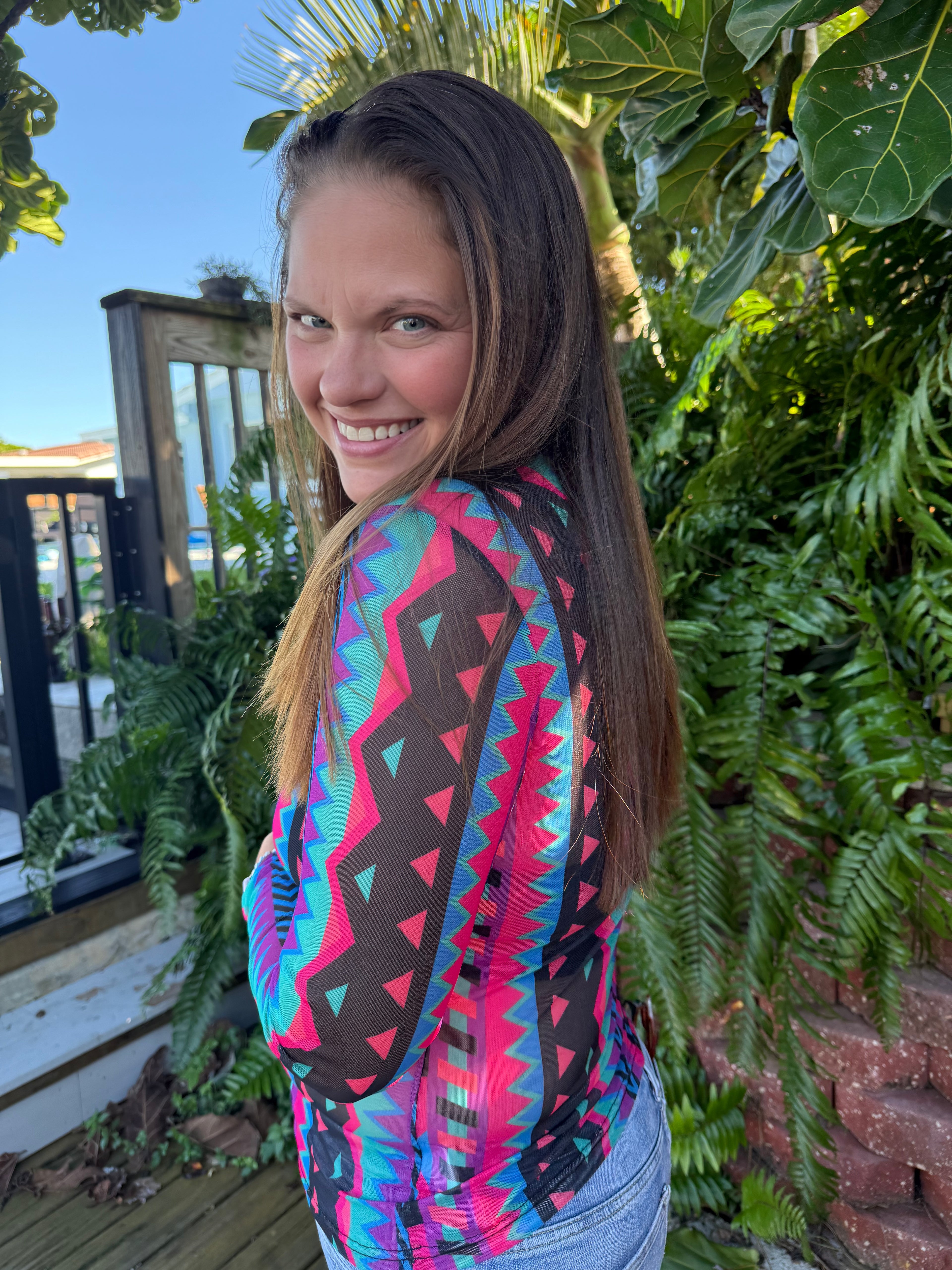 Retro Funk Mesh Top by Rowdy Crowd Clothing - BFF Here