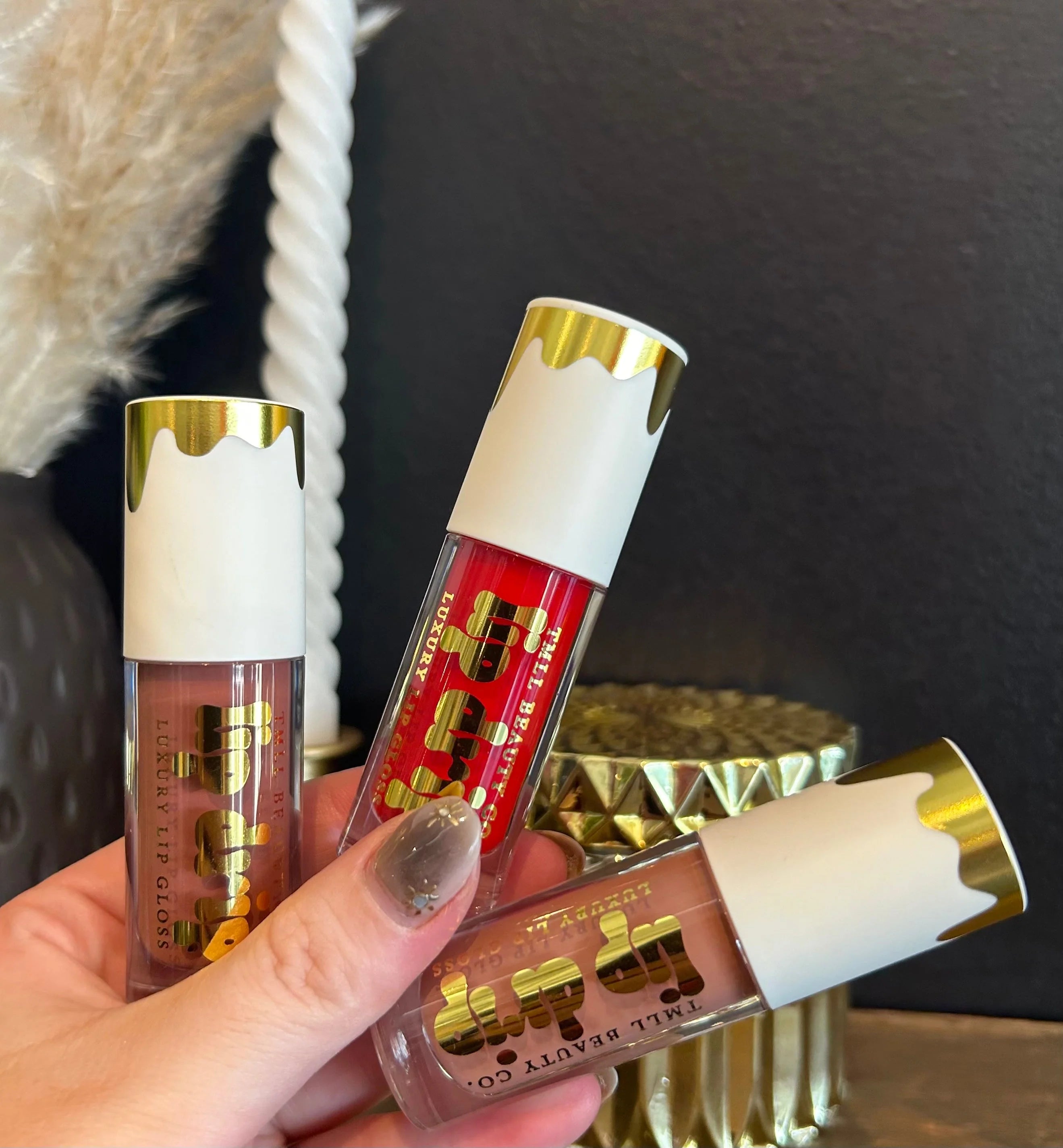 TMLL Gold Capsule Lip Drip Trio - Limited Edition by TMLL Beauty - BFF Here