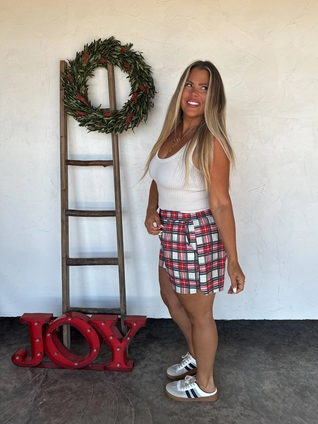 PREORDER: Plaid Printed Shorts by Blakeley (ETA: Early December) - BFF Here