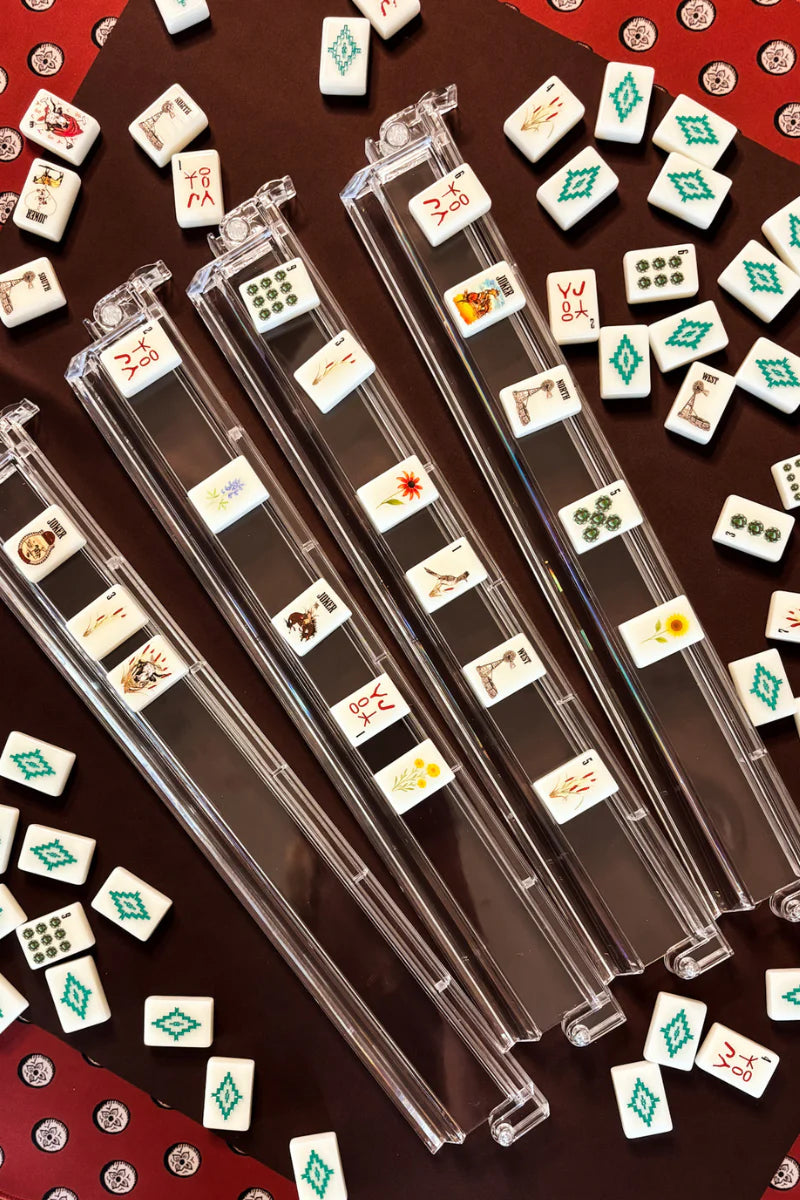 Wild West Mahjong Racks ONLY (SET OF 4) by Sterling Kreek - BFF Here